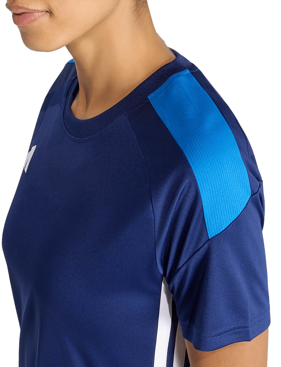 adidas Performance - TIRO ES JSY W - alussärgid ja t-särgid - dkblue/broyal/white - 5