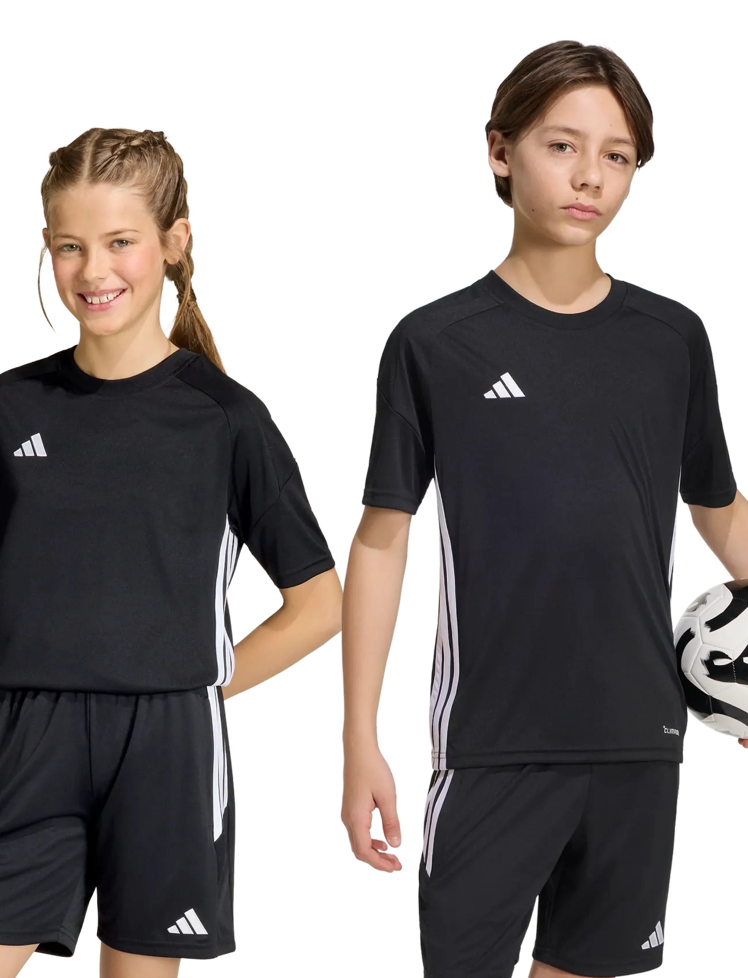 adidas Performance - TIRO ES JSY Y - sportoberteile - black/black/white - 3