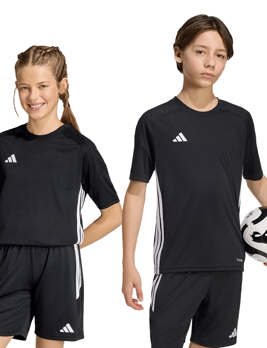 adidas Performance - TIRO ES JSY Y - sportoberteile - black/black/white - 3