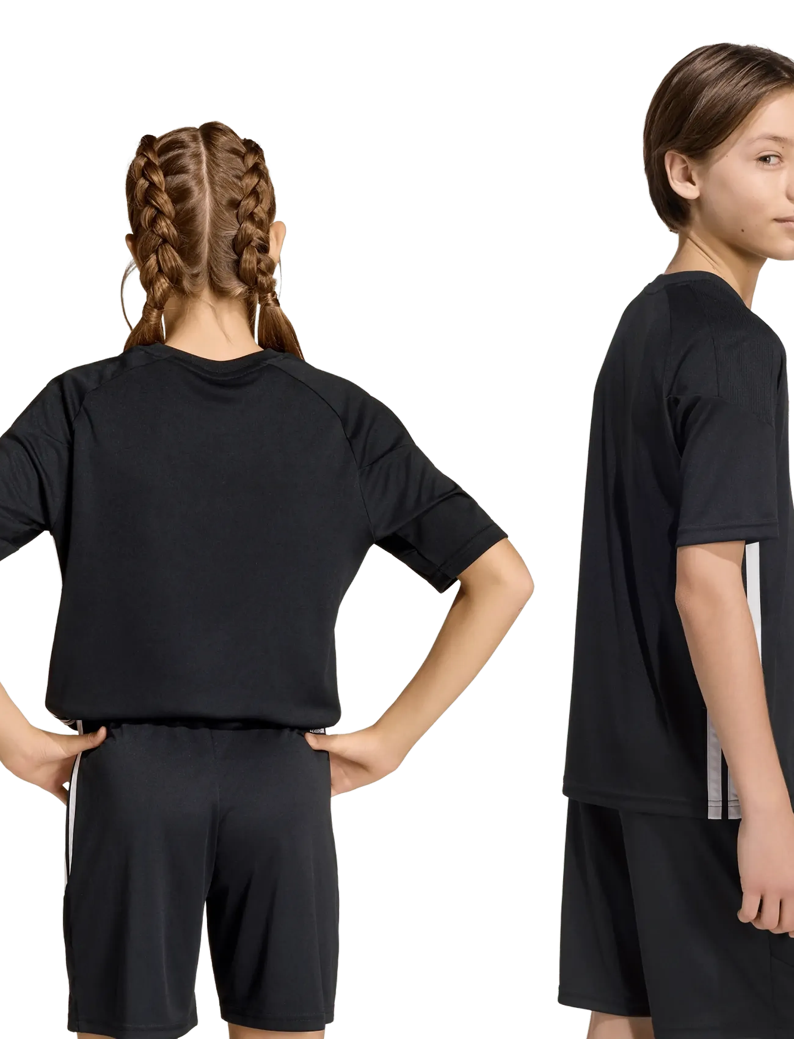 adidas Performance - TIRO ES JSY Y - sportoberteile - black/black/white - 4