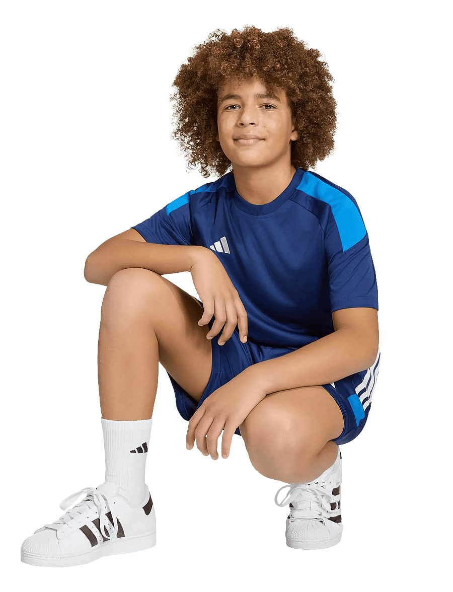 adidas Performance - TIRO ES JSY Y - spordisärgid - dkblue/broyal/white - 0