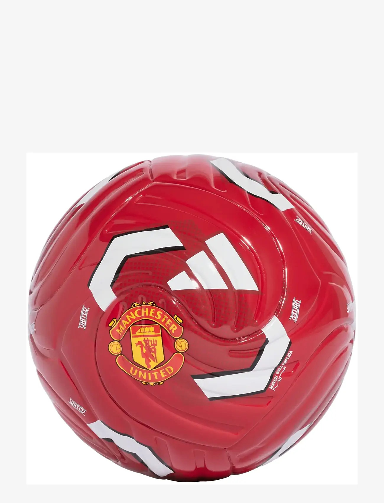 adidas Performance - MUFC MINI HOME - fotbollar - mufred/white - 0