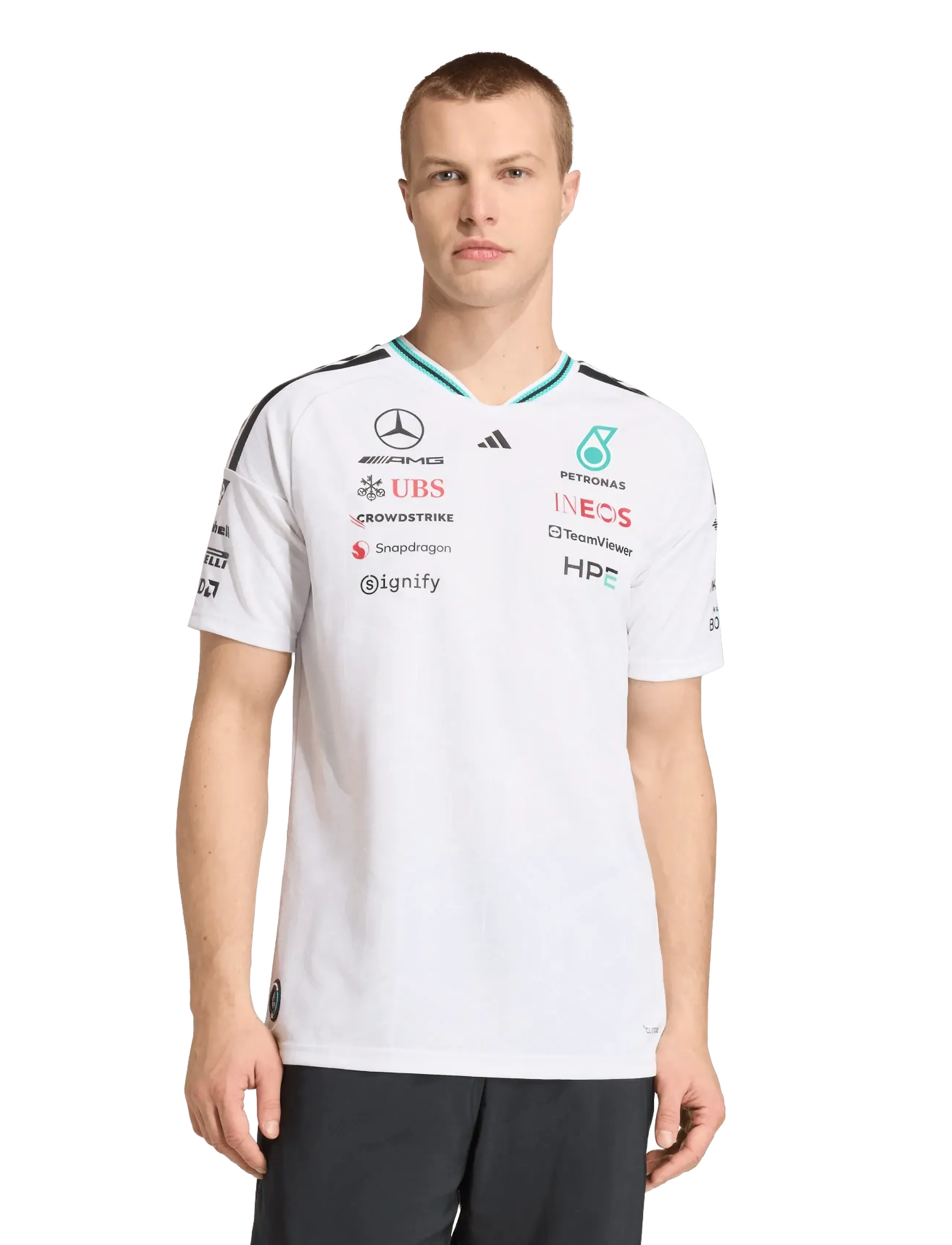adidas Performance - MER DR JSY AM - t-shirts - white - 5