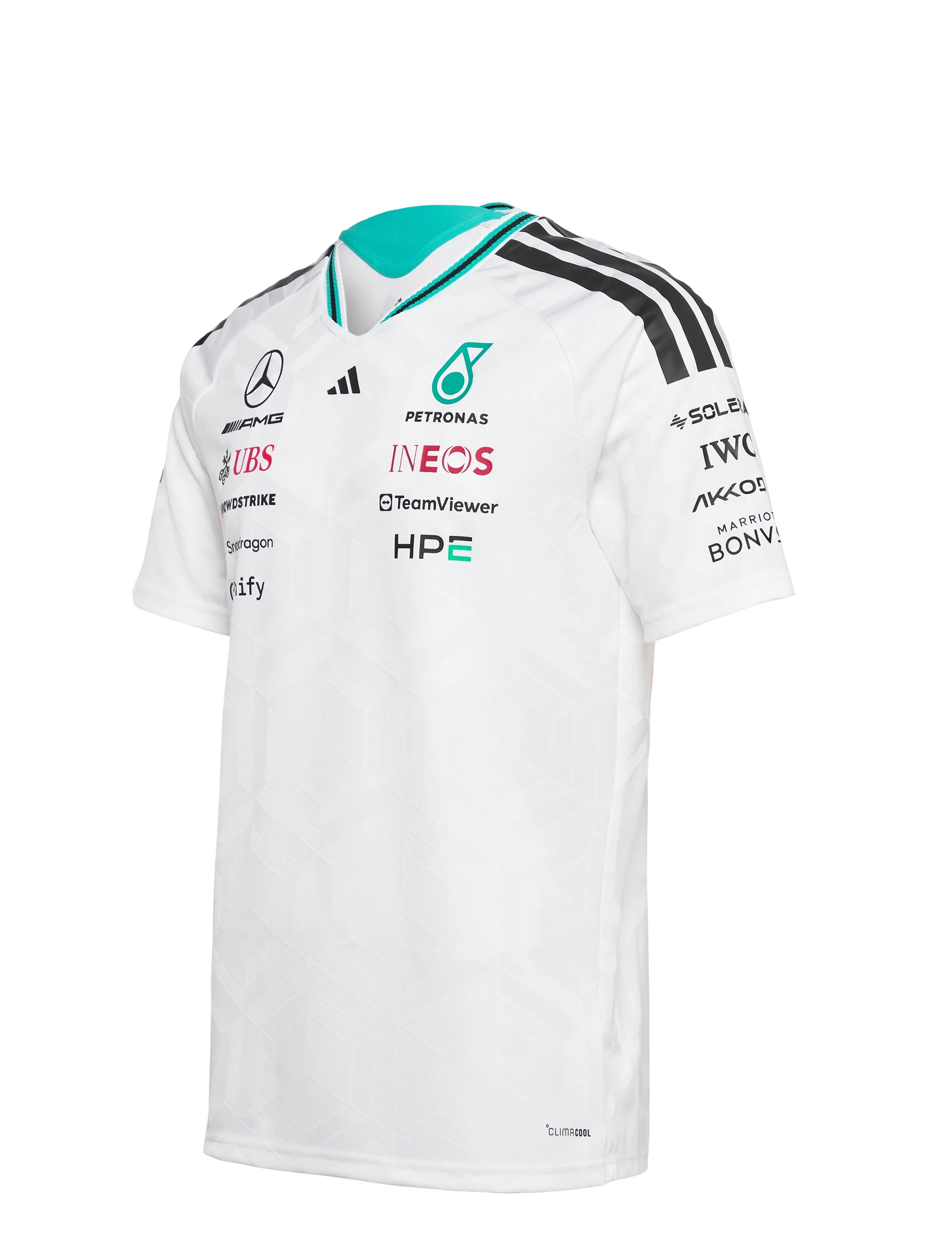 adidas Performance - MER DR JSY AM - oberteile & t-shirts - white - 3