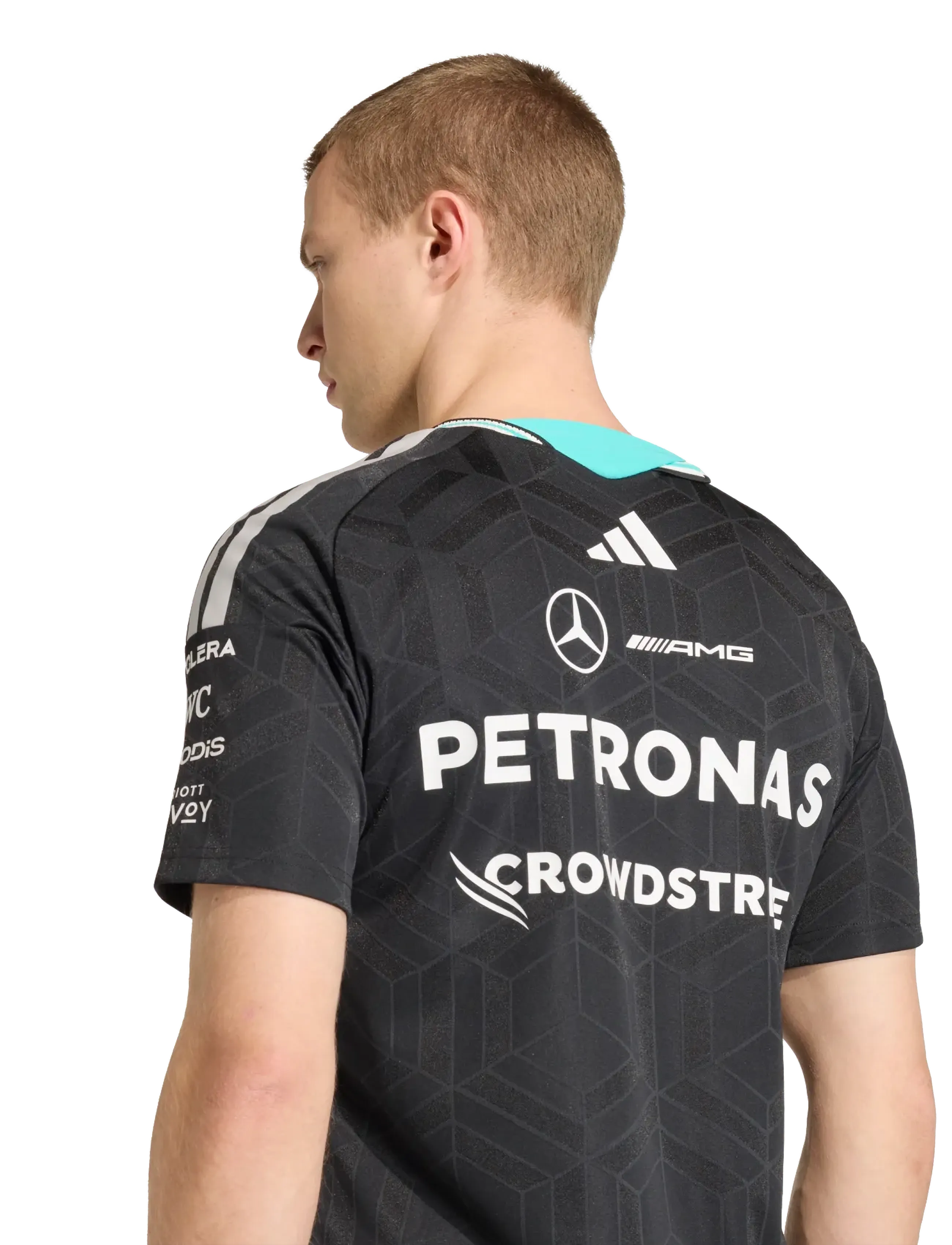 Adidas MERCEDES AMG PETRONAS FORMULA 1 TEAM DRIVER AUTHENTIC TRÖJA herr – bild 8
