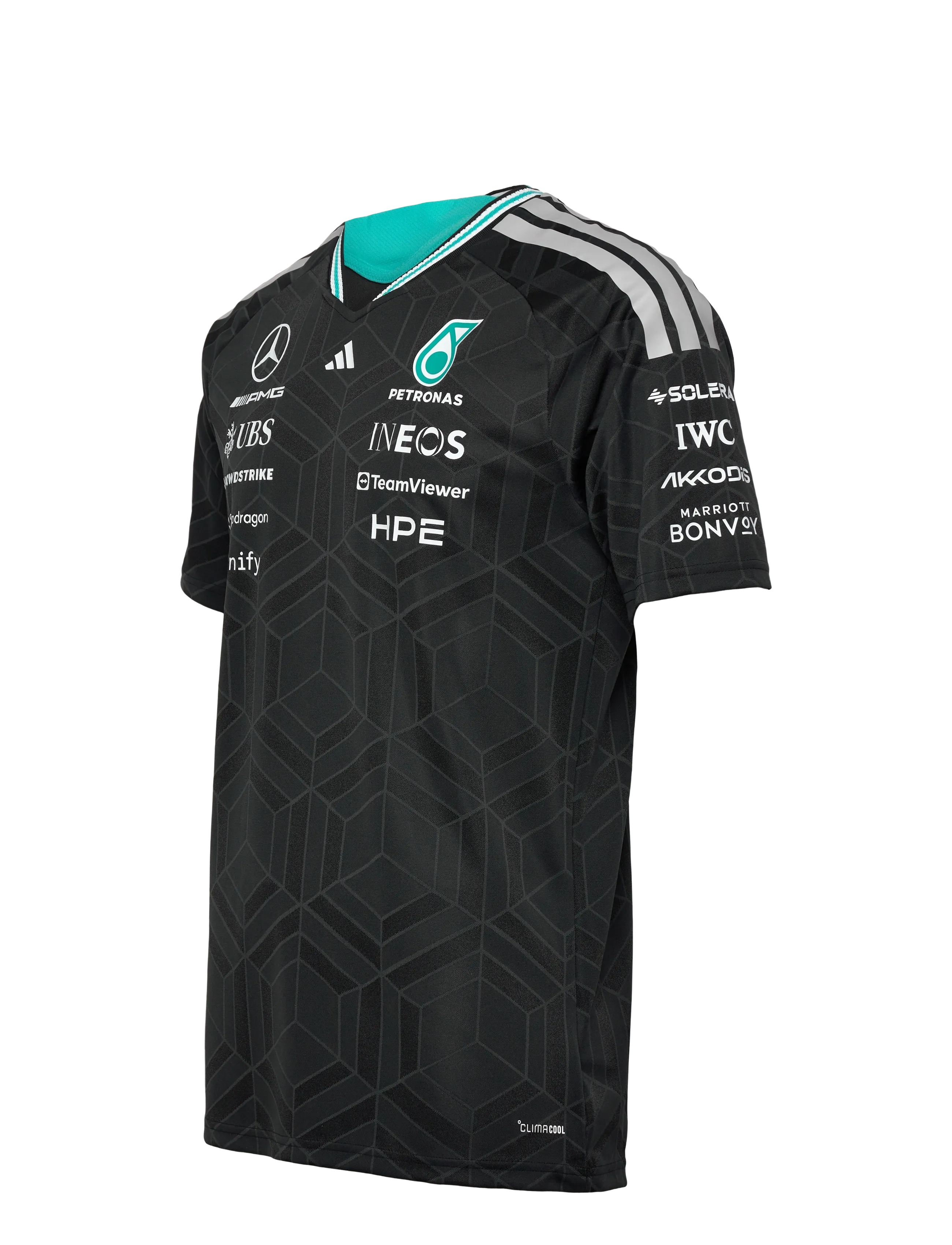 adidas Performance - MER DR JSY AM - t-shirts - black - 3