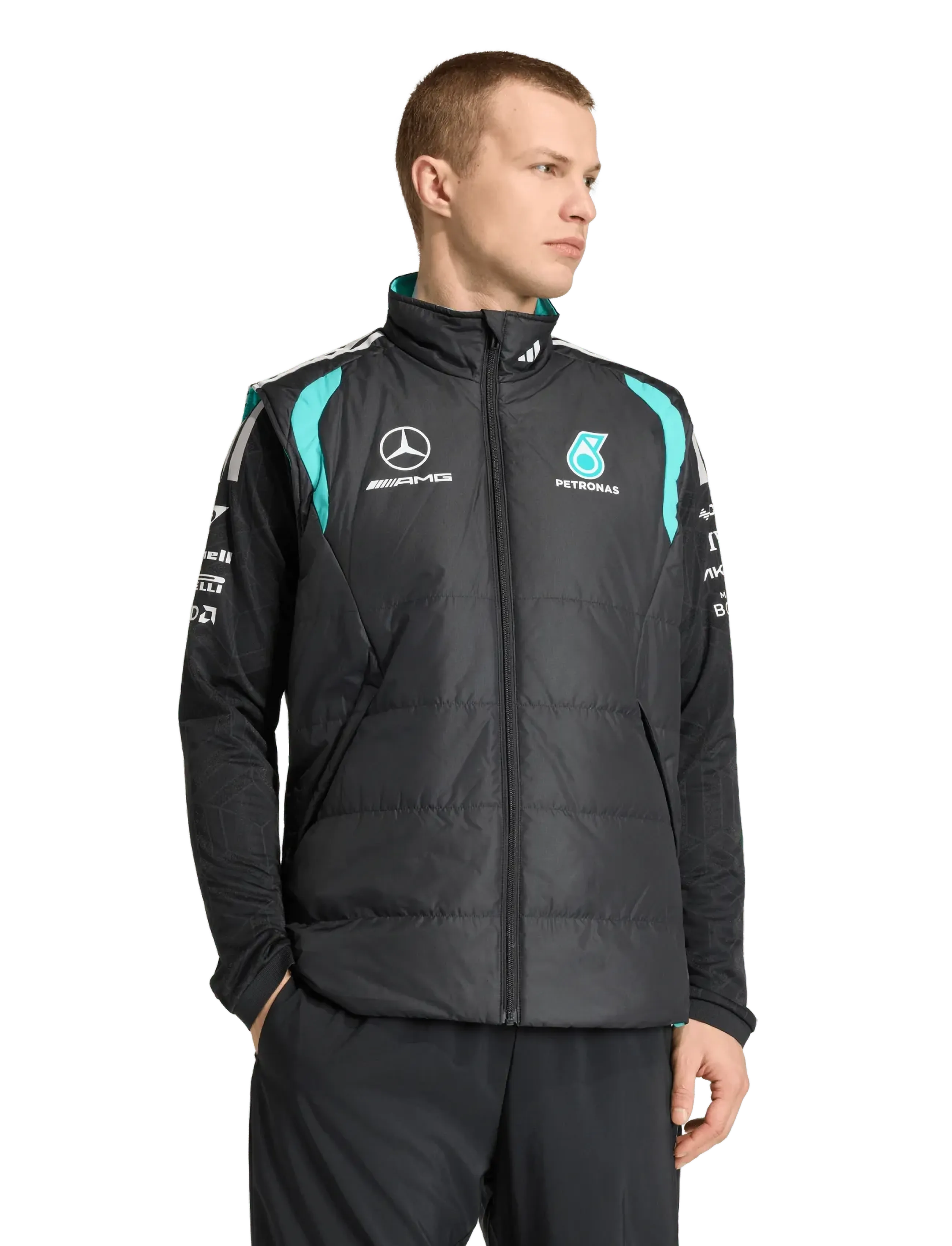 adidas Performance Mer Mc Vest M, Vatteret Vest, Sort, Str: S