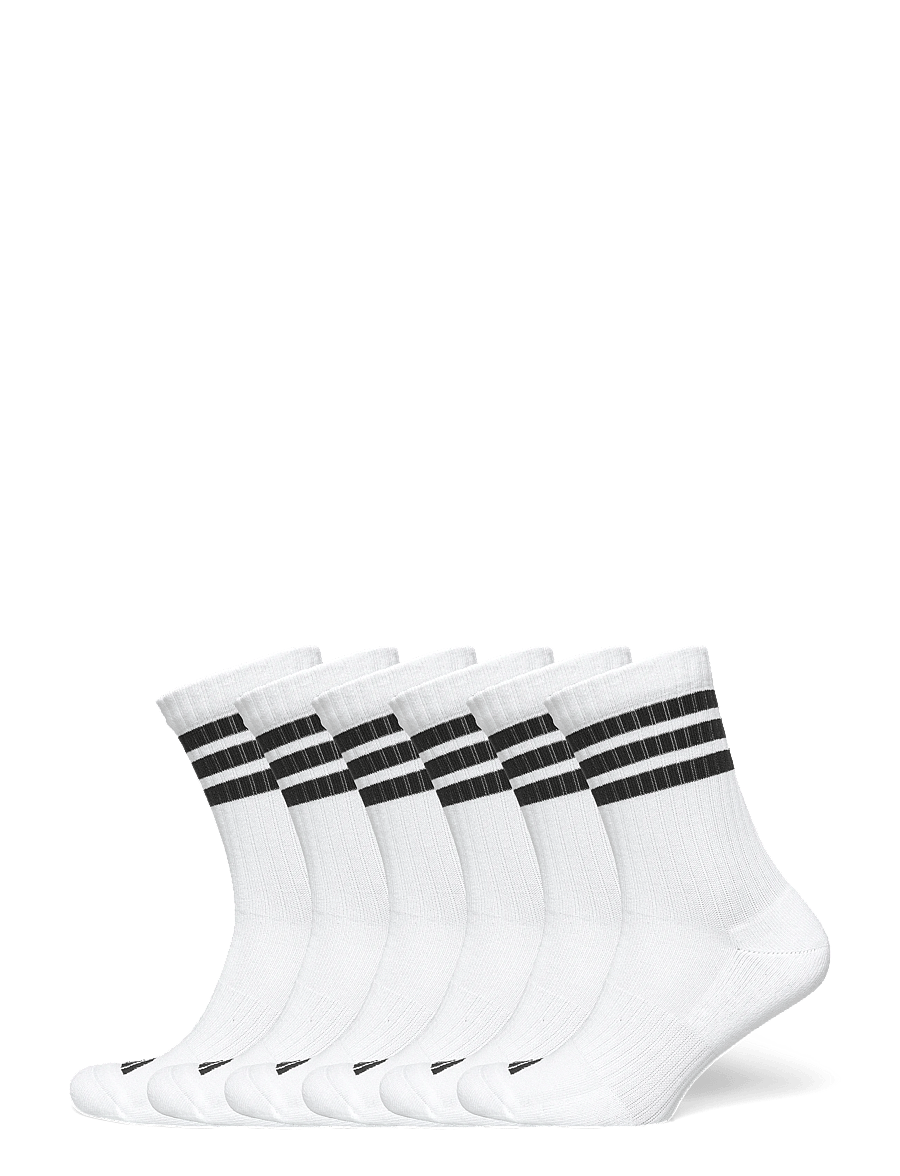 adidas Performance - 3S ESS C CRW 6P - spordisokid - white/black/black - 0