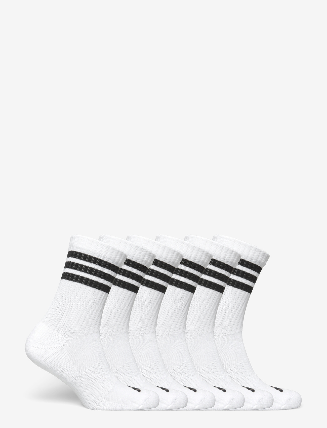 adidas Performance - 3S ESS C CRW 6P - träningsstrumpor - white/black/black - 1