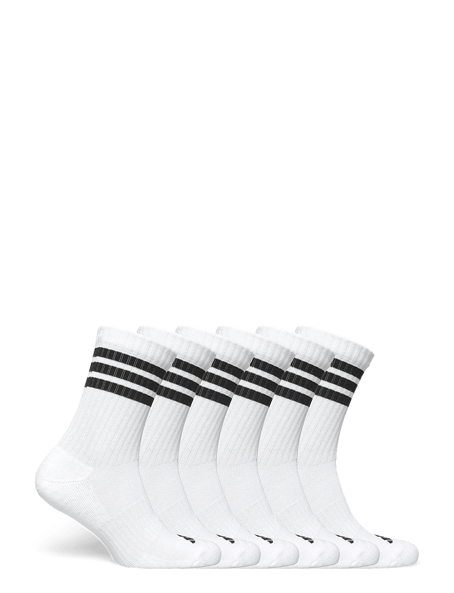 adidas Performance - 3S ESS C CRW 6P - spordisokid - white/black/black - 4