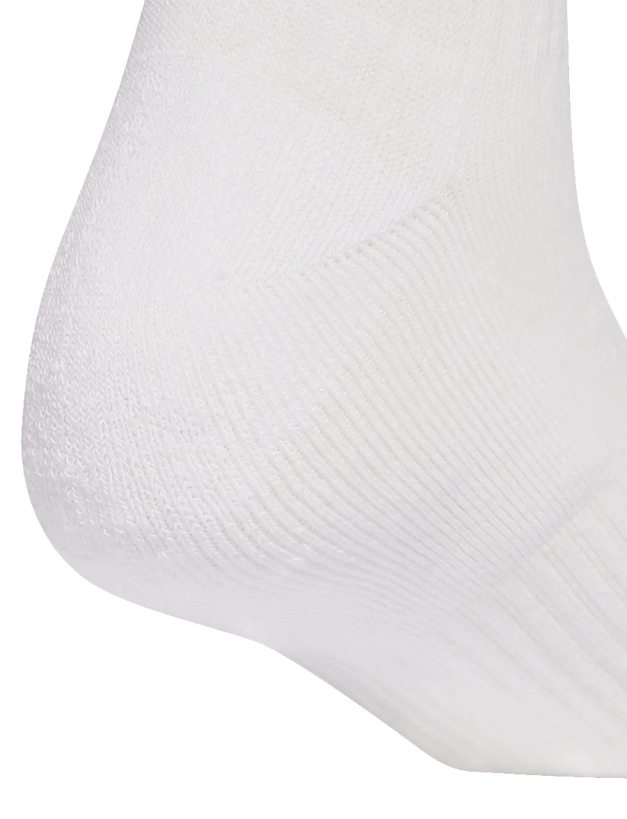 adidas Performance - 3S ESS C CRW 6P - spordisokid - white/black/black - 3