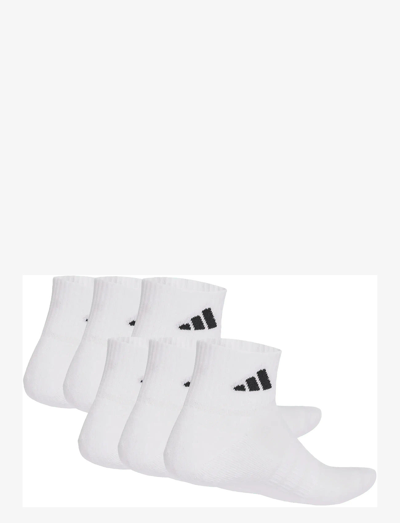 adidas Performance - C ESS ANK 6PP - strümpfe - white/white/black - 1