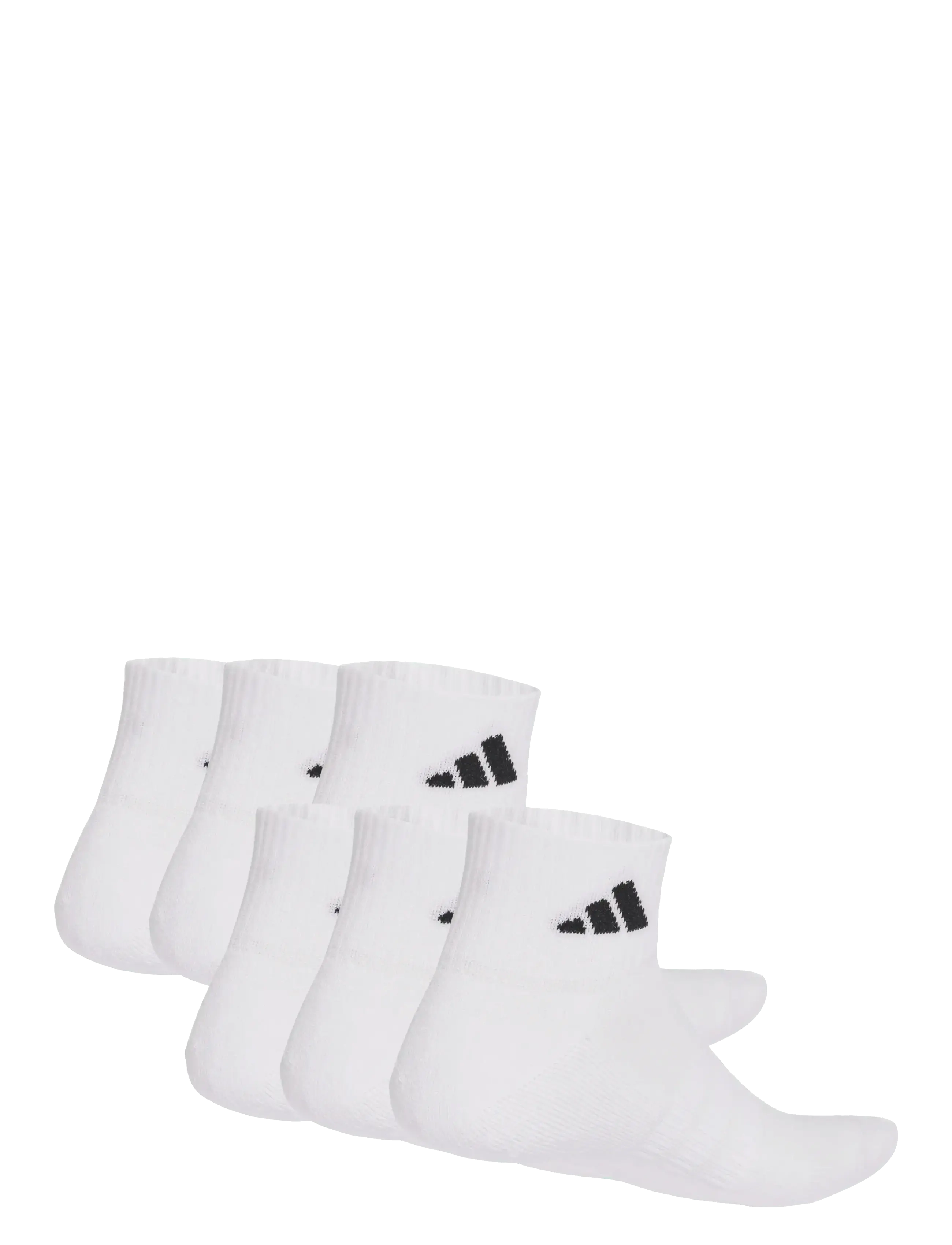 adidas Performance - C ESS ANK 6PP - sportstrømper - white/white/black - 1