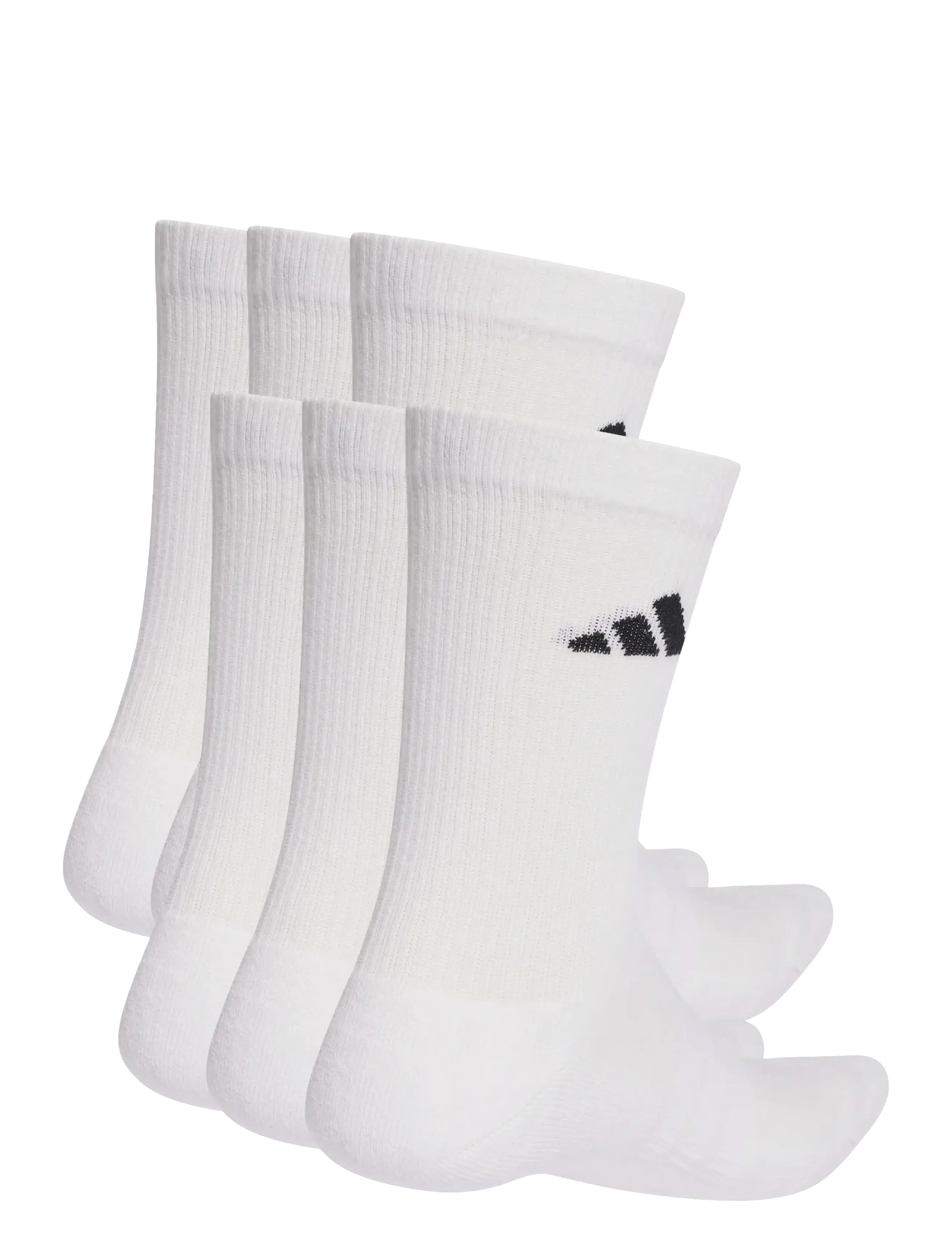 adidas Performance - C ESS CRW 6PP - treningssokker - white/white/black - 2