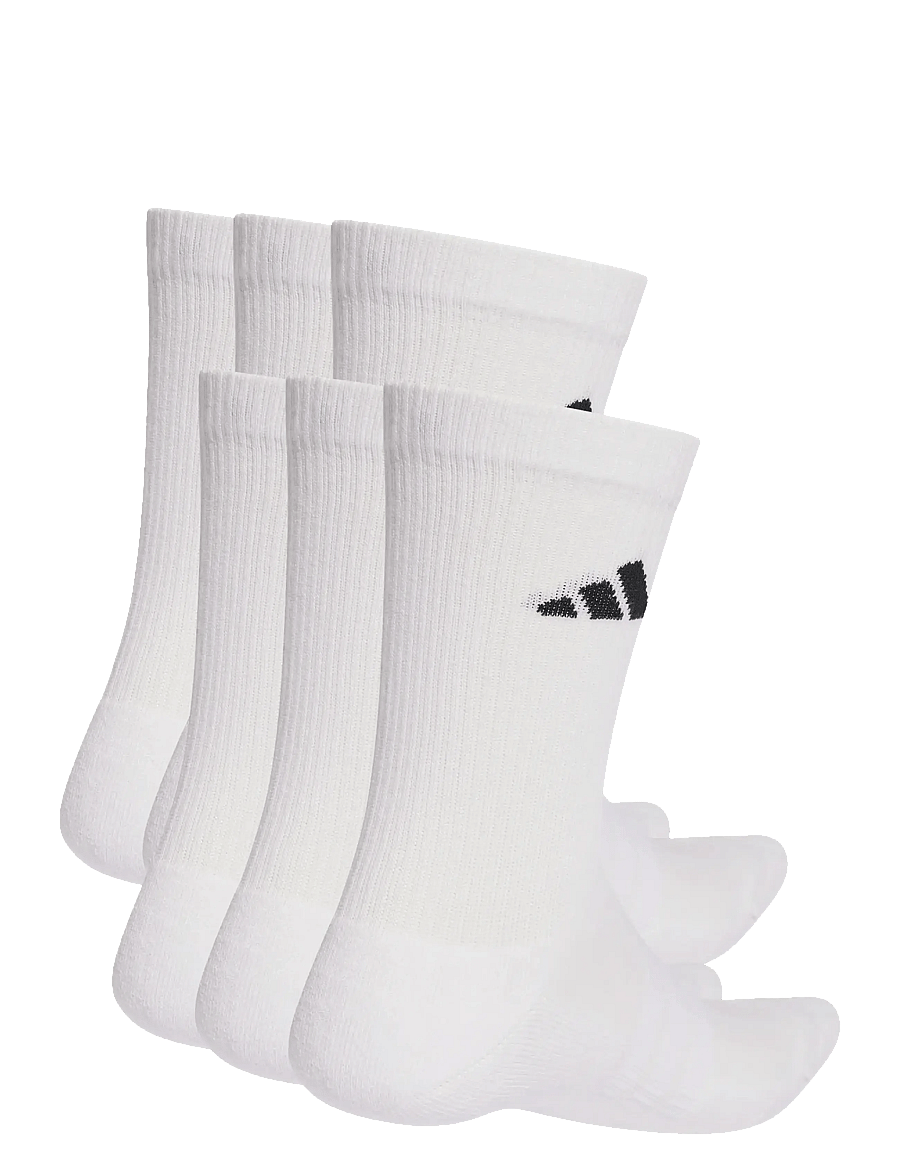 adidas Performance - C ESS CRW 6PP - strümpfe - white/white/black - 2