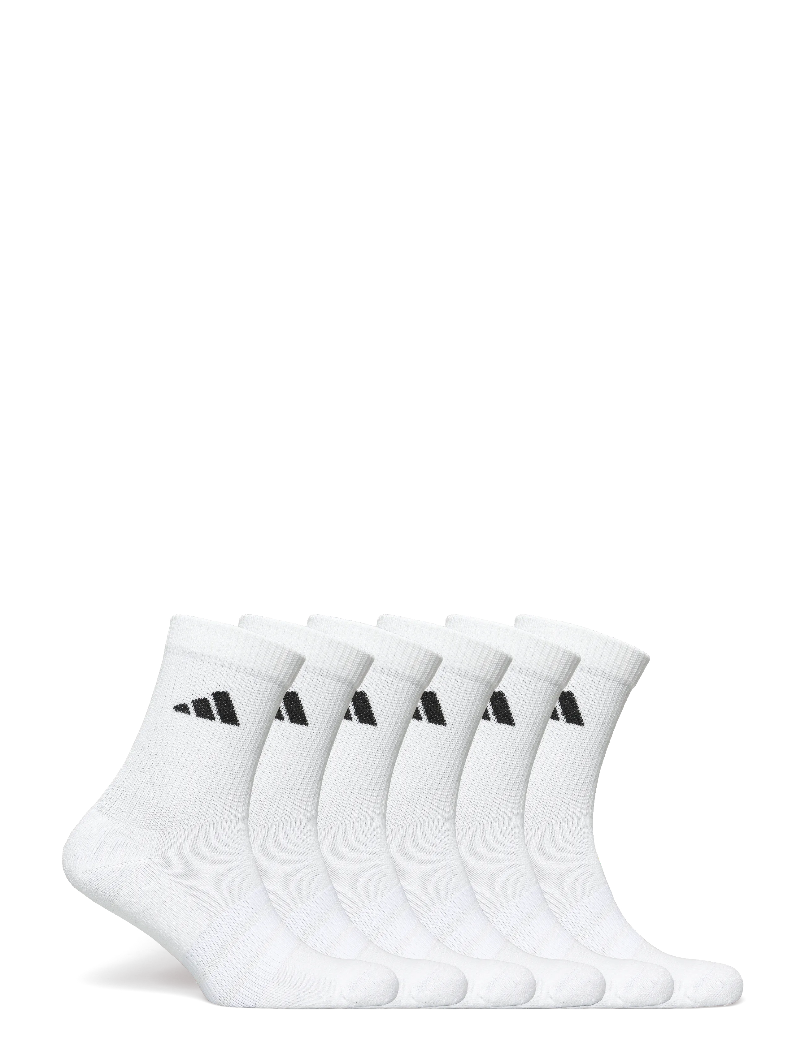 adidas Performance - C ESS CRW 6PP - treningssokker - white/white/black - 4