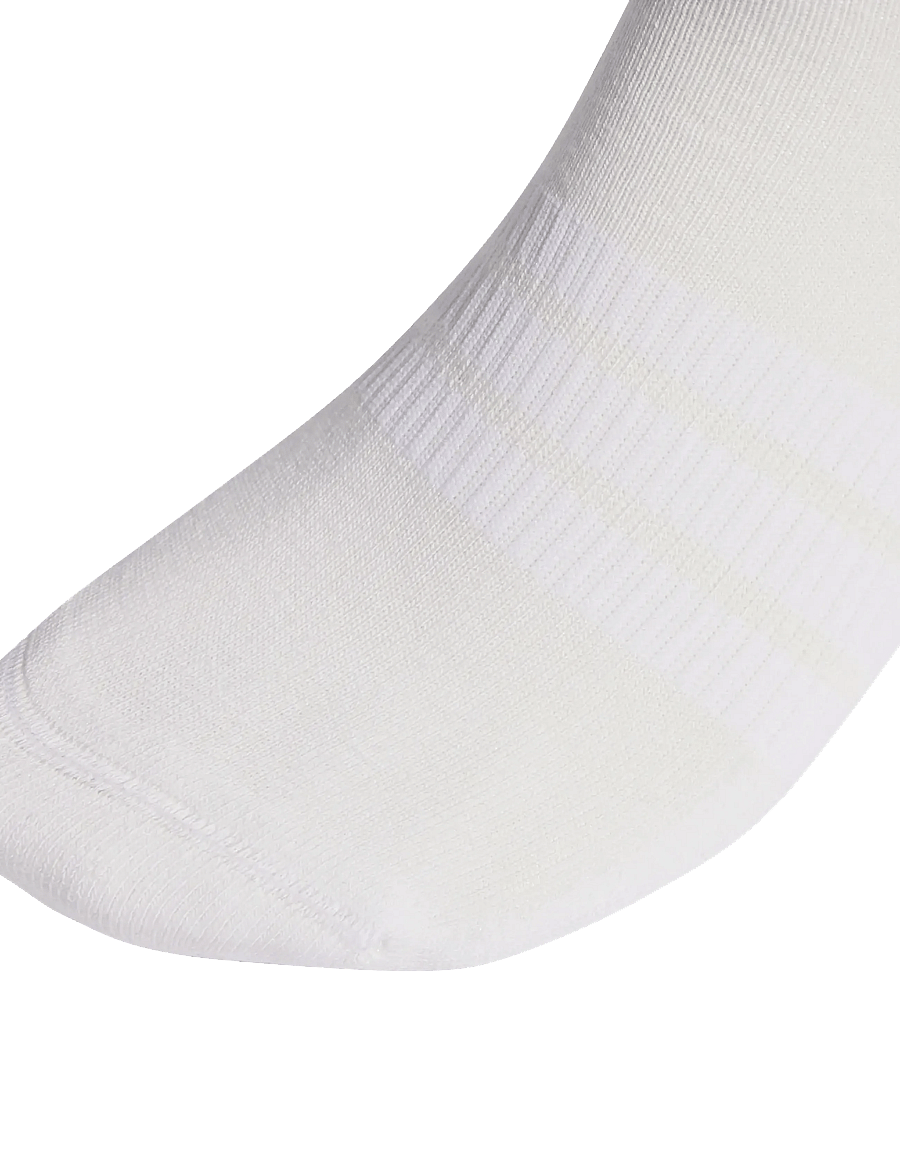 adidas Performance - C ESS CRW 6PP - strümpfe - white/white/black - 3