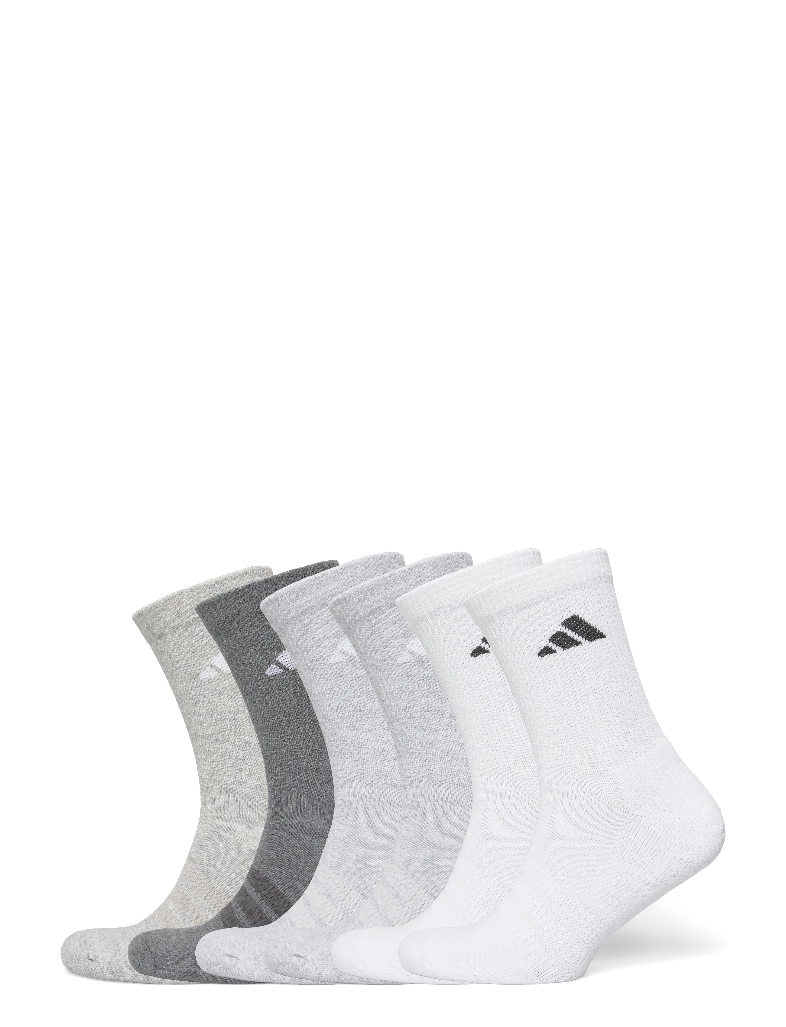 adidas Performance C ESS CRW 6PP - Kläder - WHITE/LGREYH/MGREYH/D / grey