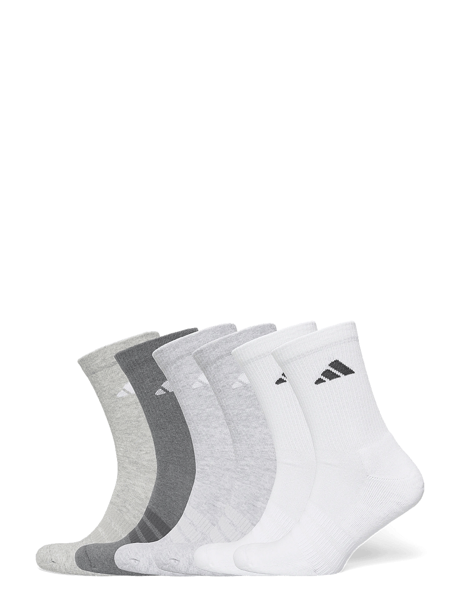adidas Performance - C ESS CRW 6PP - strümpfe - white/lgreyh/mgreyh/d - 1