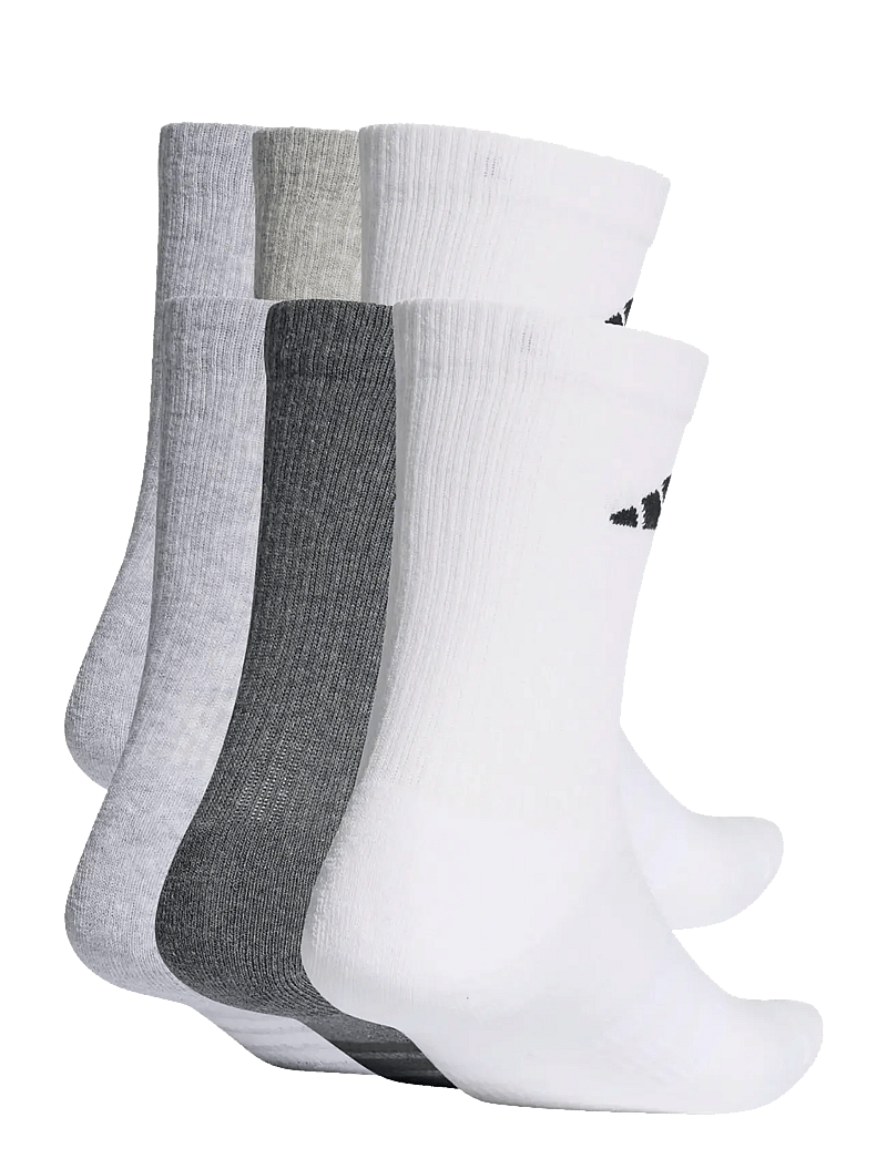 adidas Performance - C ESS CRW 6PP - strümpfe - white/lgreyh/mgreyh/d - 2