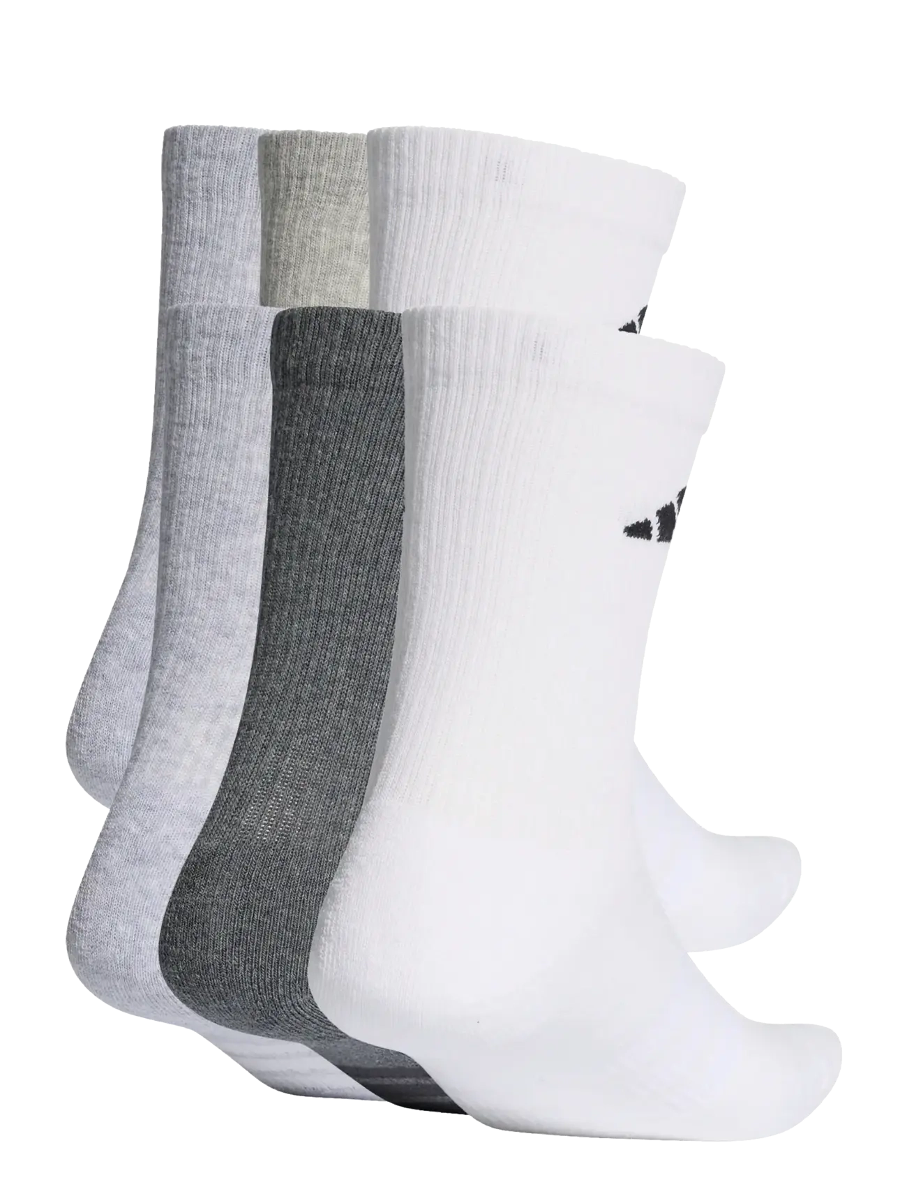 adidas Performance - C ESS CRW 6PP - strümpfe - white/lgreyh/mgreyh/d - 2