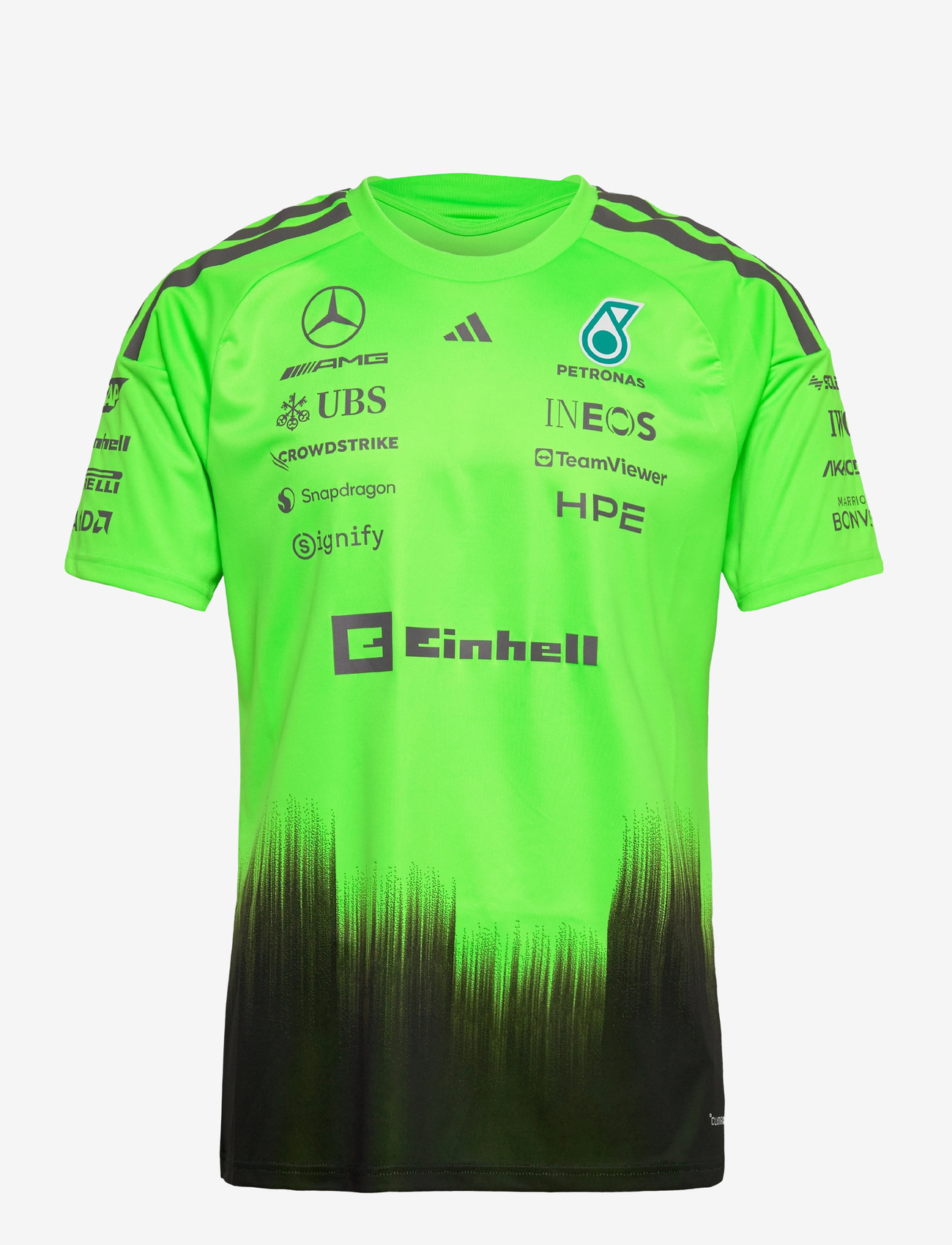 adidas Performance - MER SETUP M - t-shirts - sgreen/black - 0