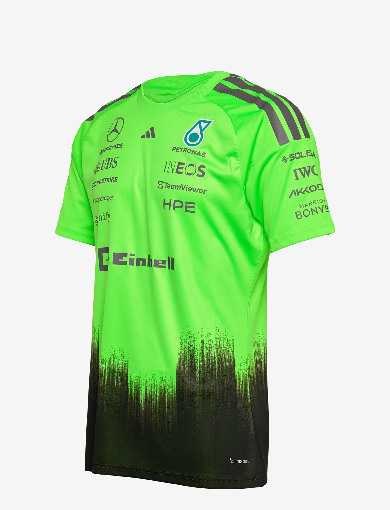 adidas Performance - MER SETUP M - t-shirts - sgreen/black - 2