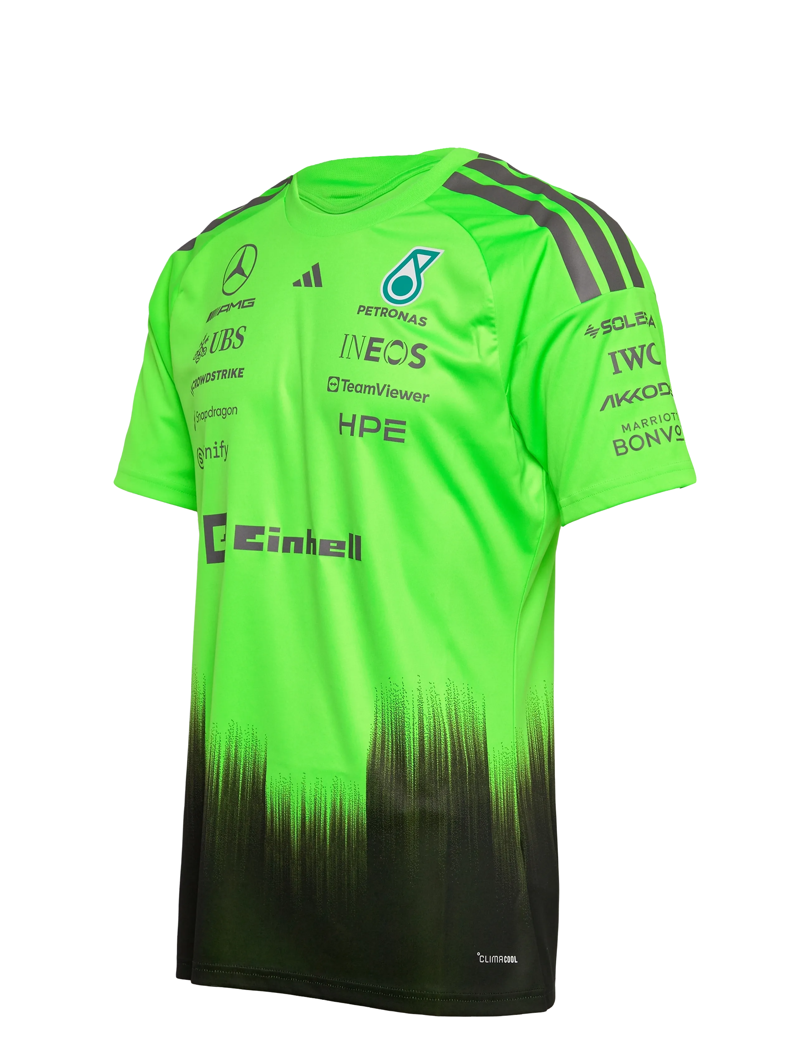 adidas Performance - MER SETUP M - oberteile & t-shirts - sgreen/black - 2