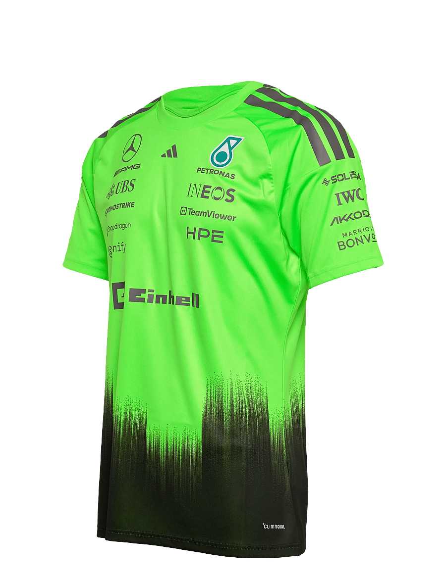 adidas Performance - MER SETUP M - t-shirts - sgreen/black - 2