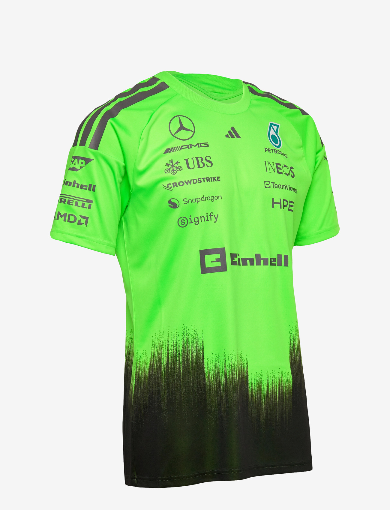 adidas Performance - MER SETUP M - t-shirts - sgreen/black - 3