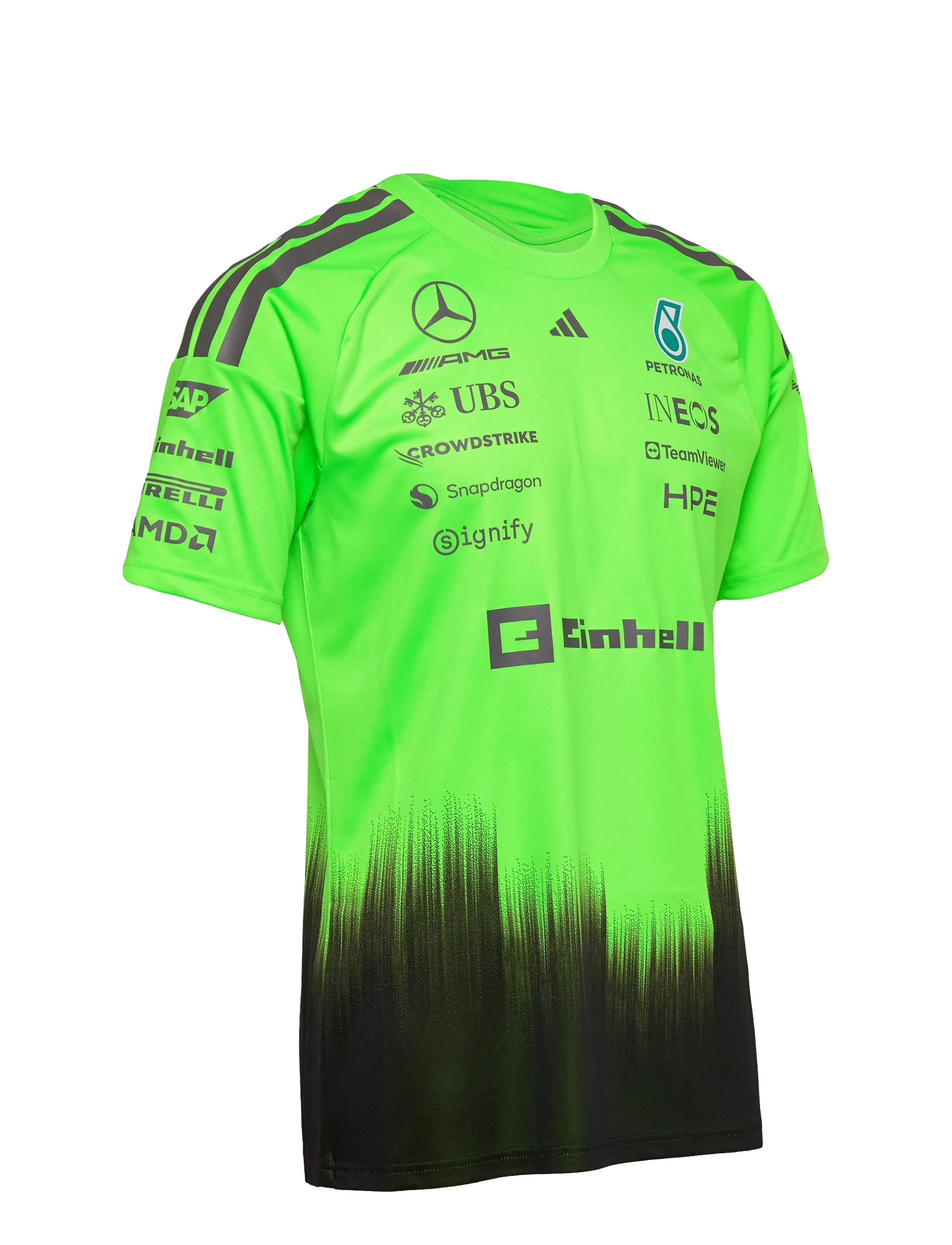 adidas Performance - MER SETUP M - oberteile & t-shirts - sgreen/black - 3