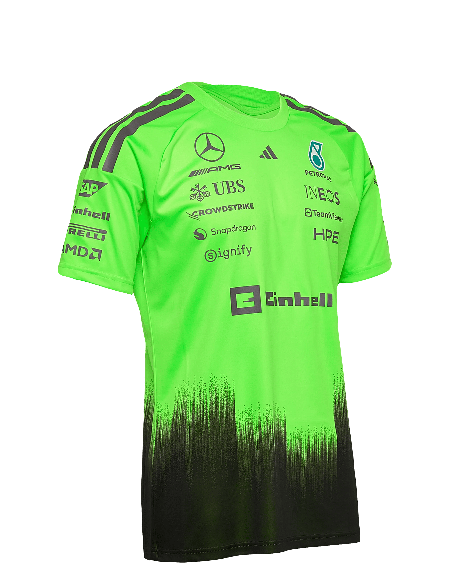 adidas Performance - MER SETUP M - t-shirts - sgreen/black - 3