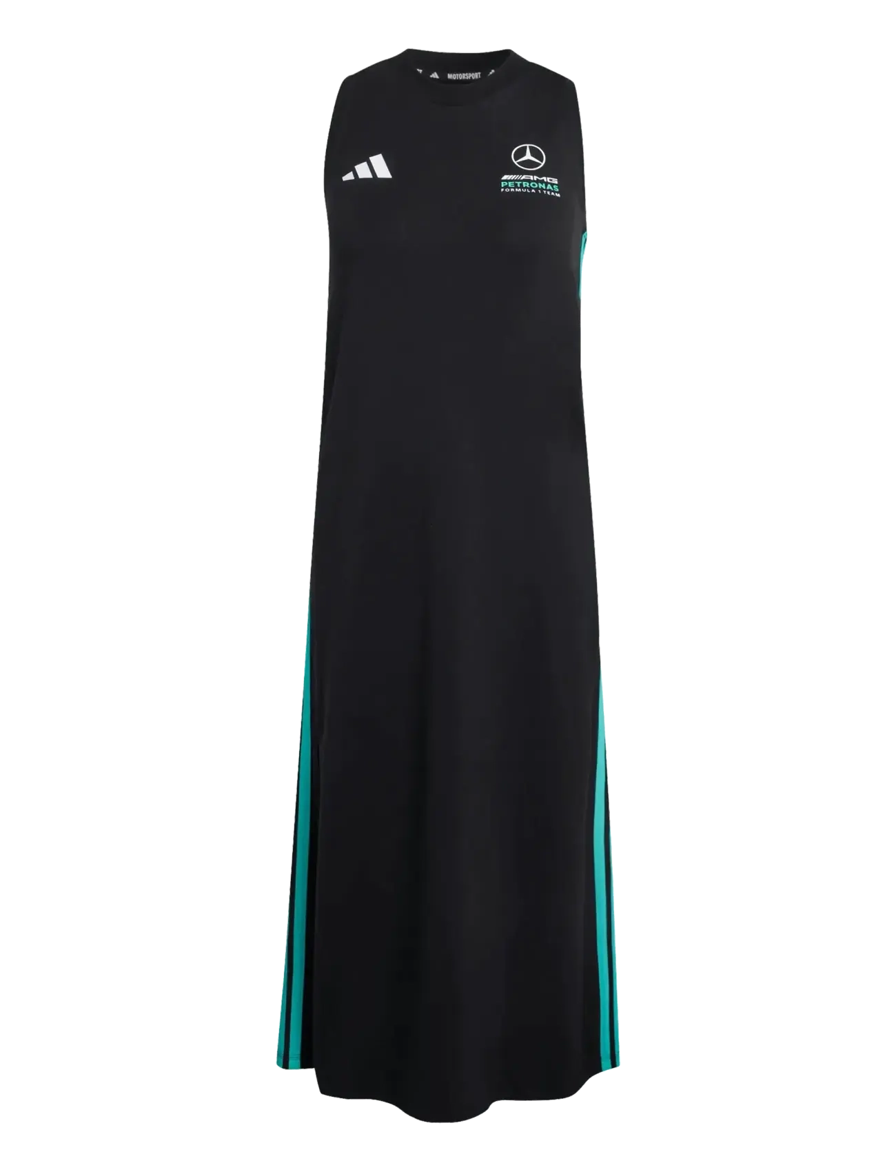adidas Performance MER DNA DRESS W - Kleider - BLACK/SEMIRU / black