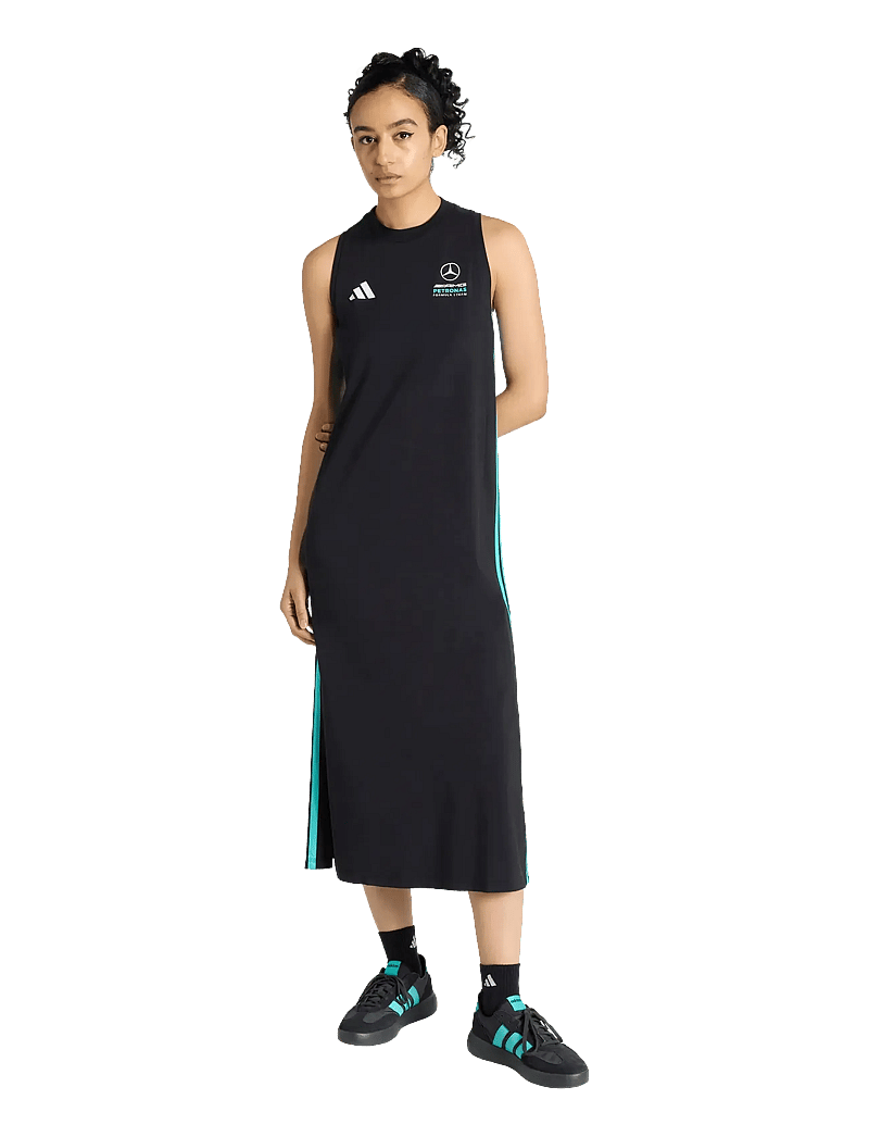 adidas Performance - MER DNA DRESS W - kleider & röcke - black/semiru - 0