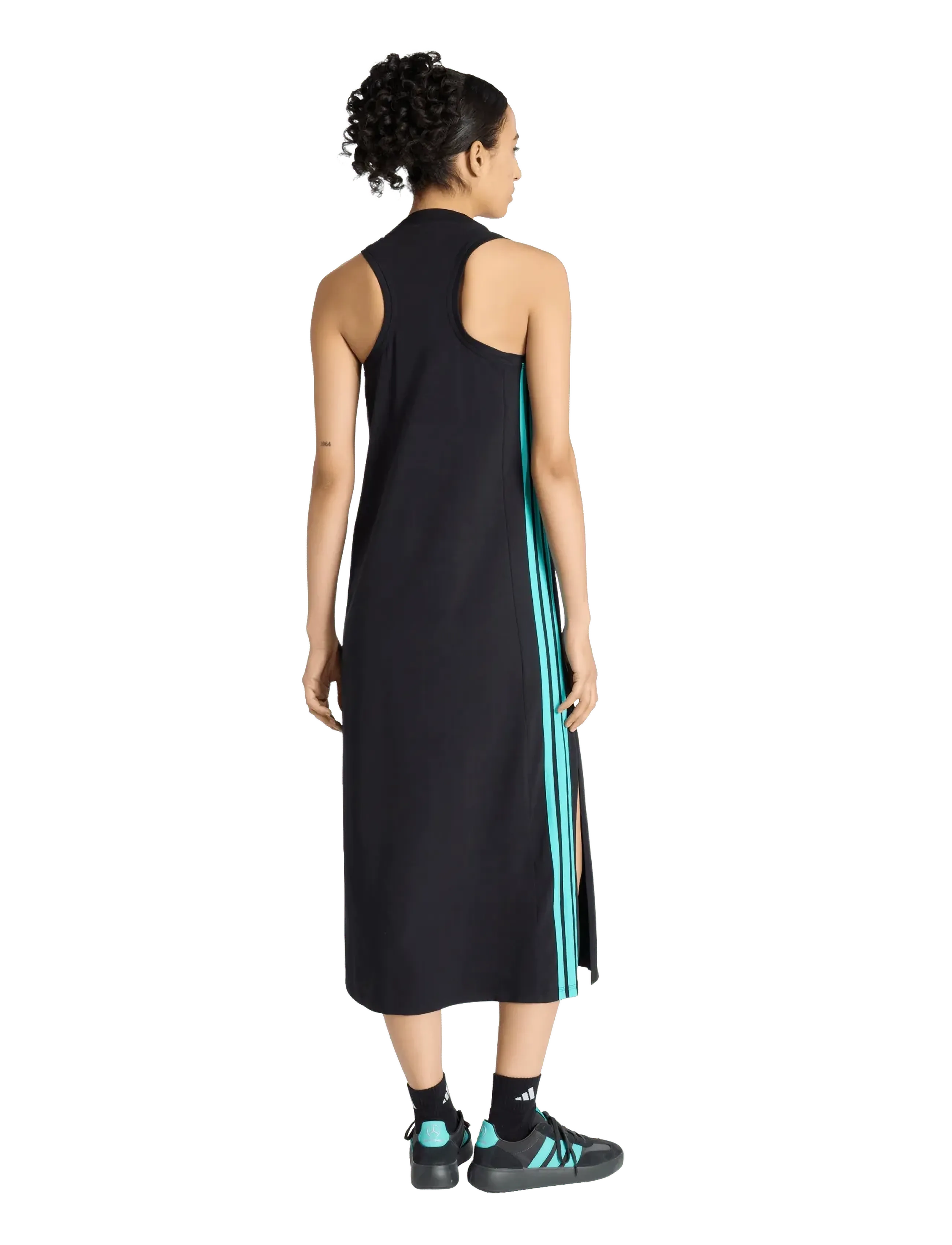 adidas Performance - MER DNA DRESS W - dresses & skirts - black/semiru - 4