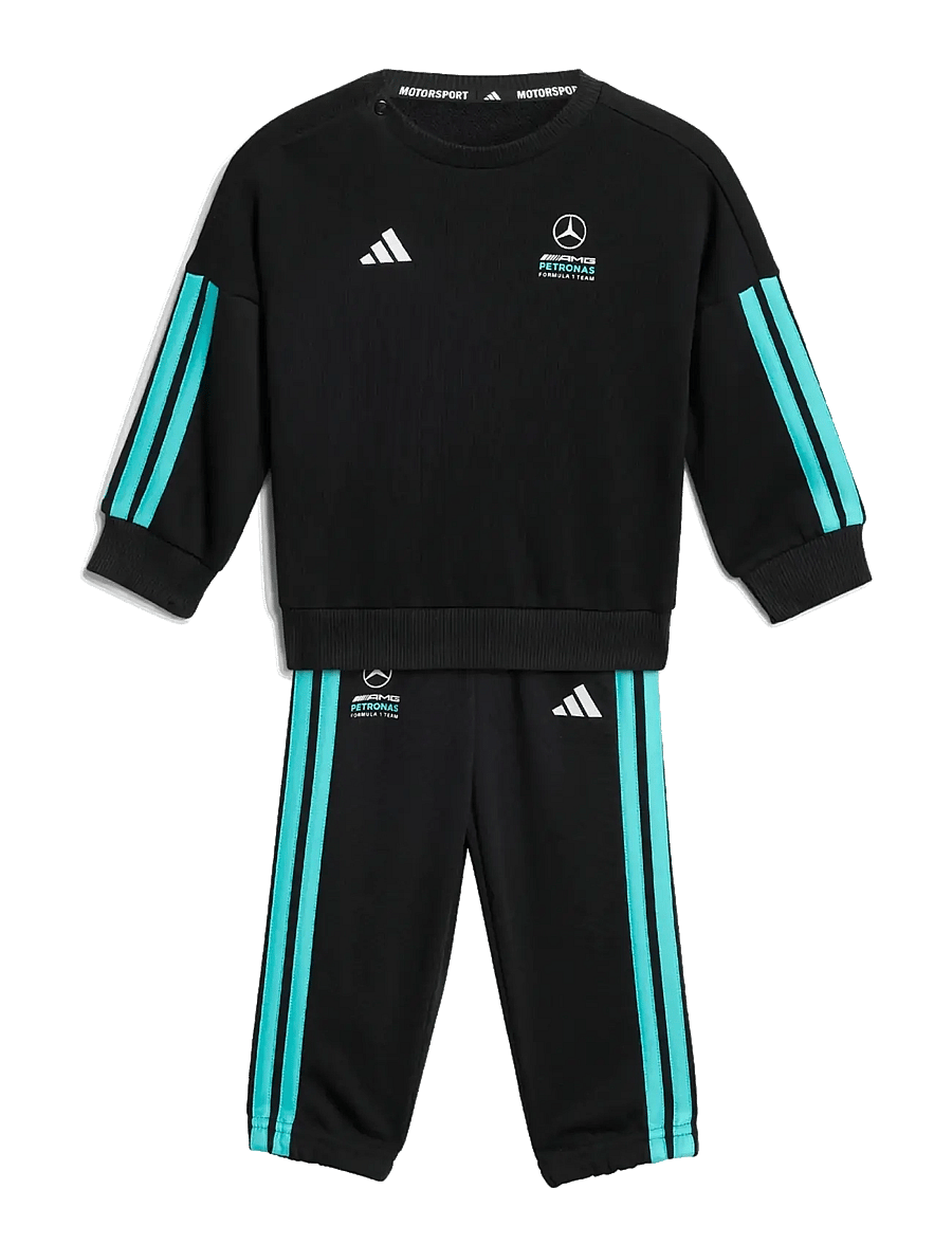 adidas Performance - MER DNA BBYJGLS - treeningriided ja 2-osalised komplektid - black/semiru - 0