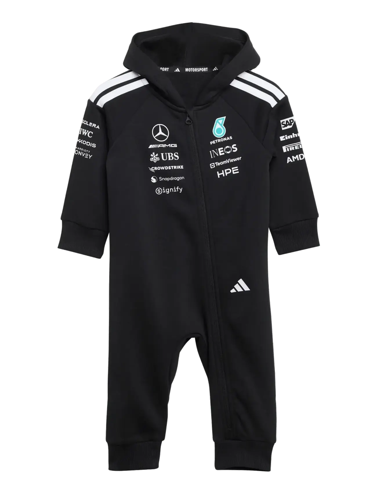 adidas Performance - MER DNA BBYSUIT - sommarfynd - black/semiru - 2