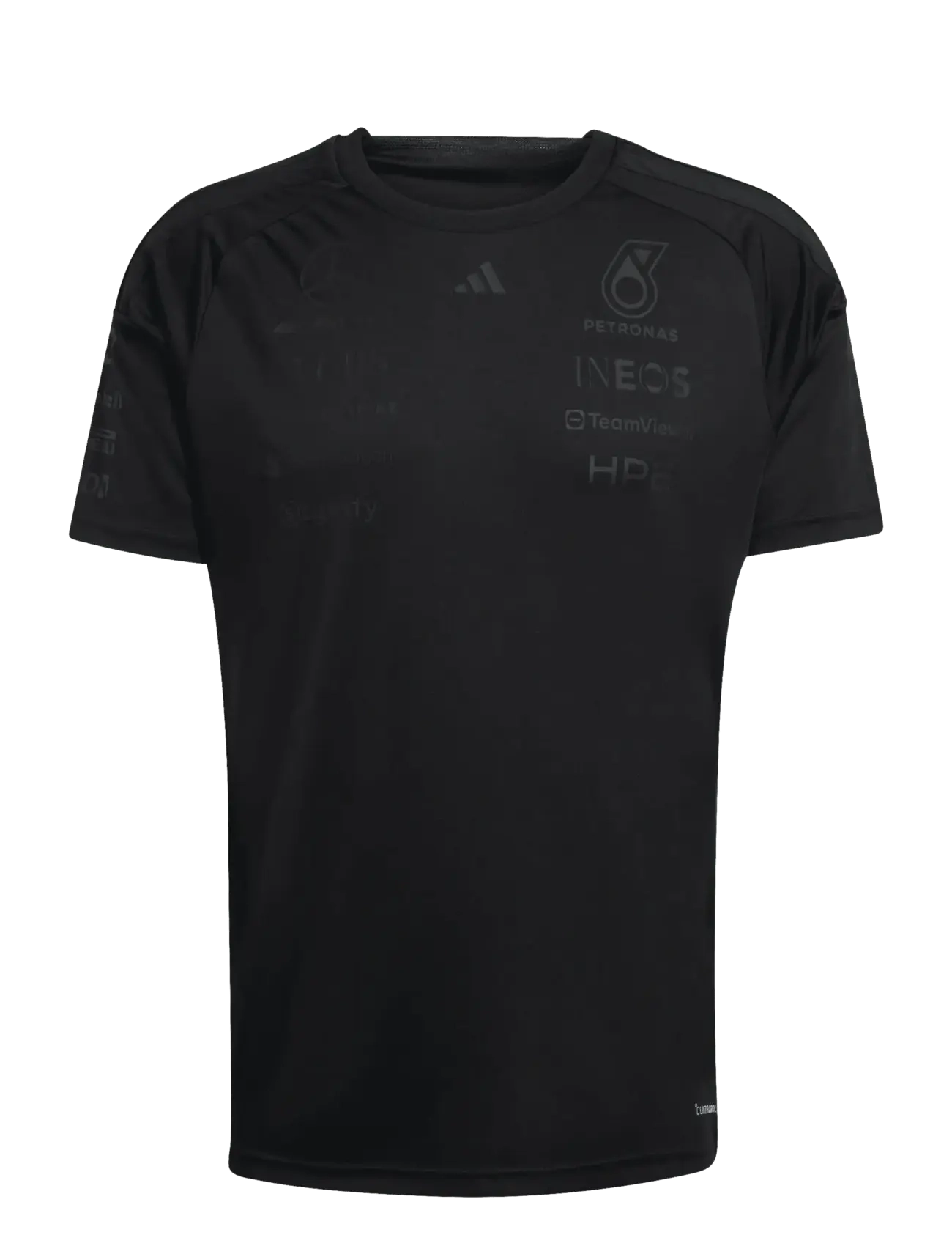 adidas Performance MER LOT DRJSY M - T-Shirts - BLACK / black