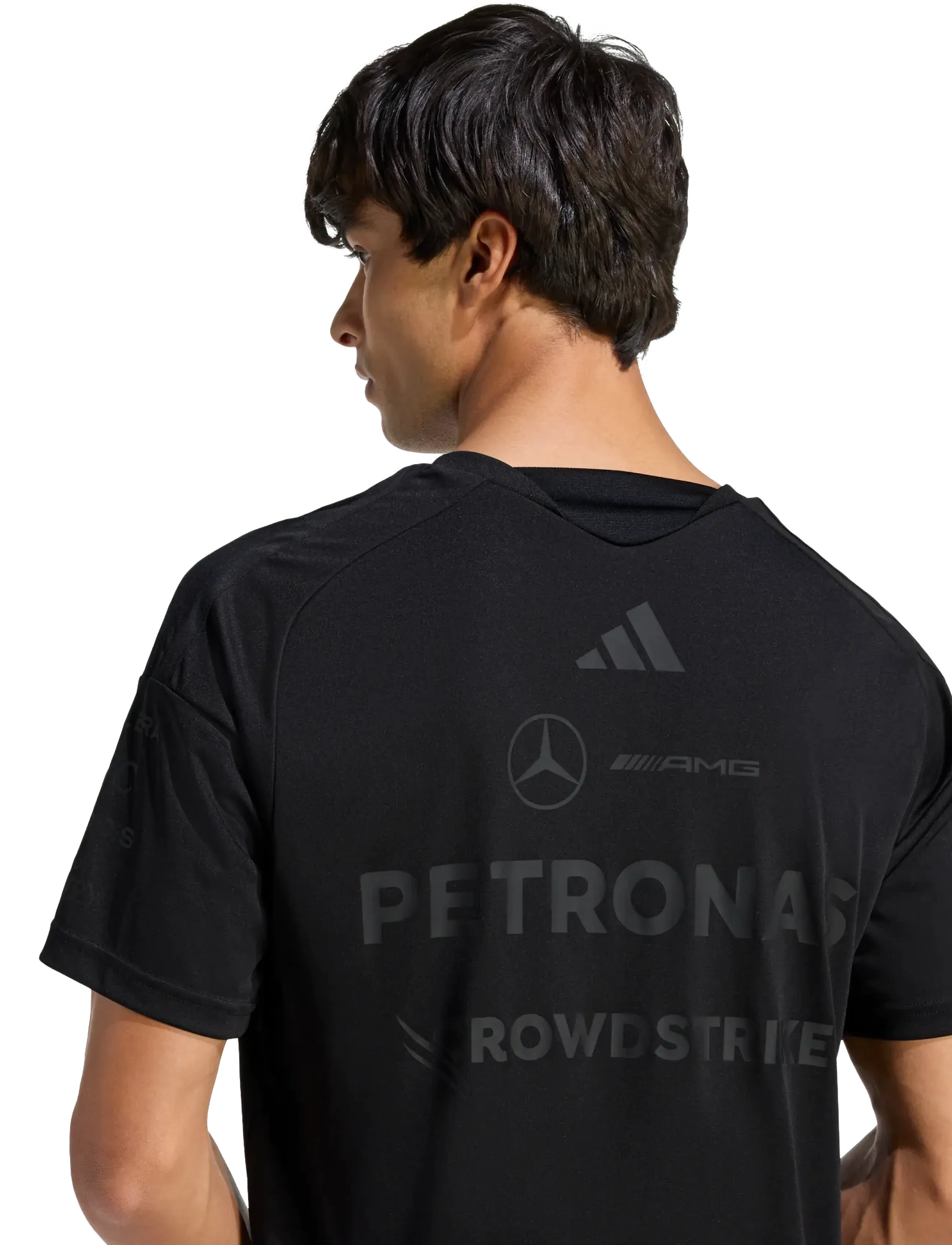 adidas Performance - MER LOT DRJSY M - oberteile & t-shirts - black - 4