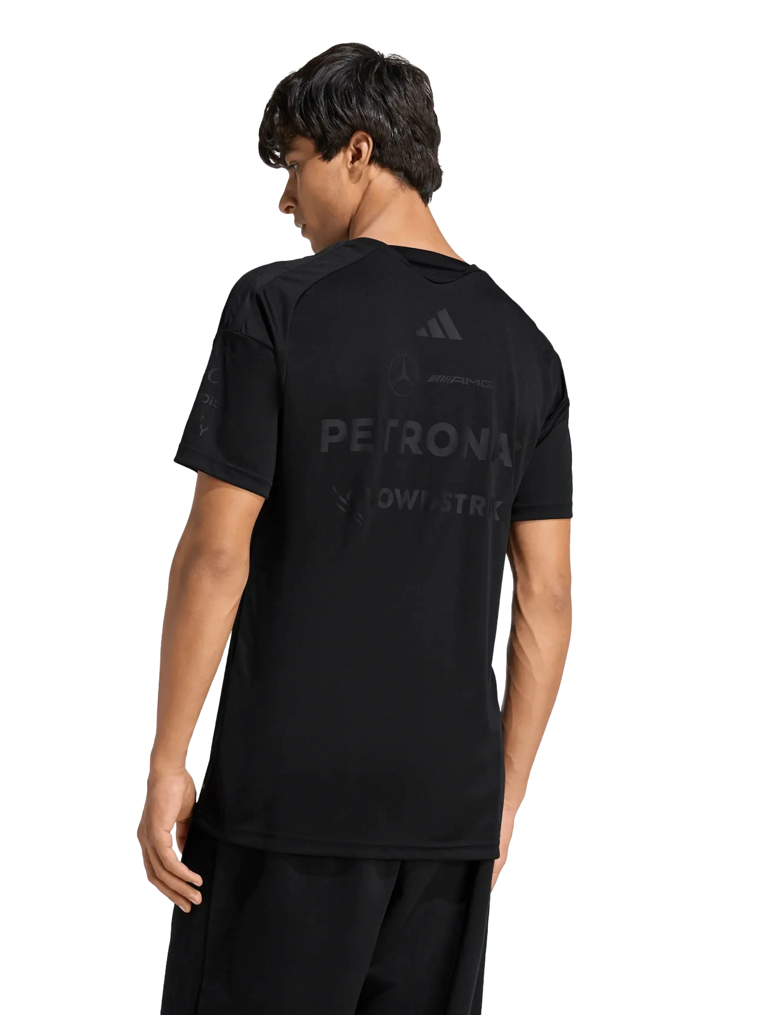 adidas Performance - MER LOT DRJSY M - oberteile & t-shirts - black - 5