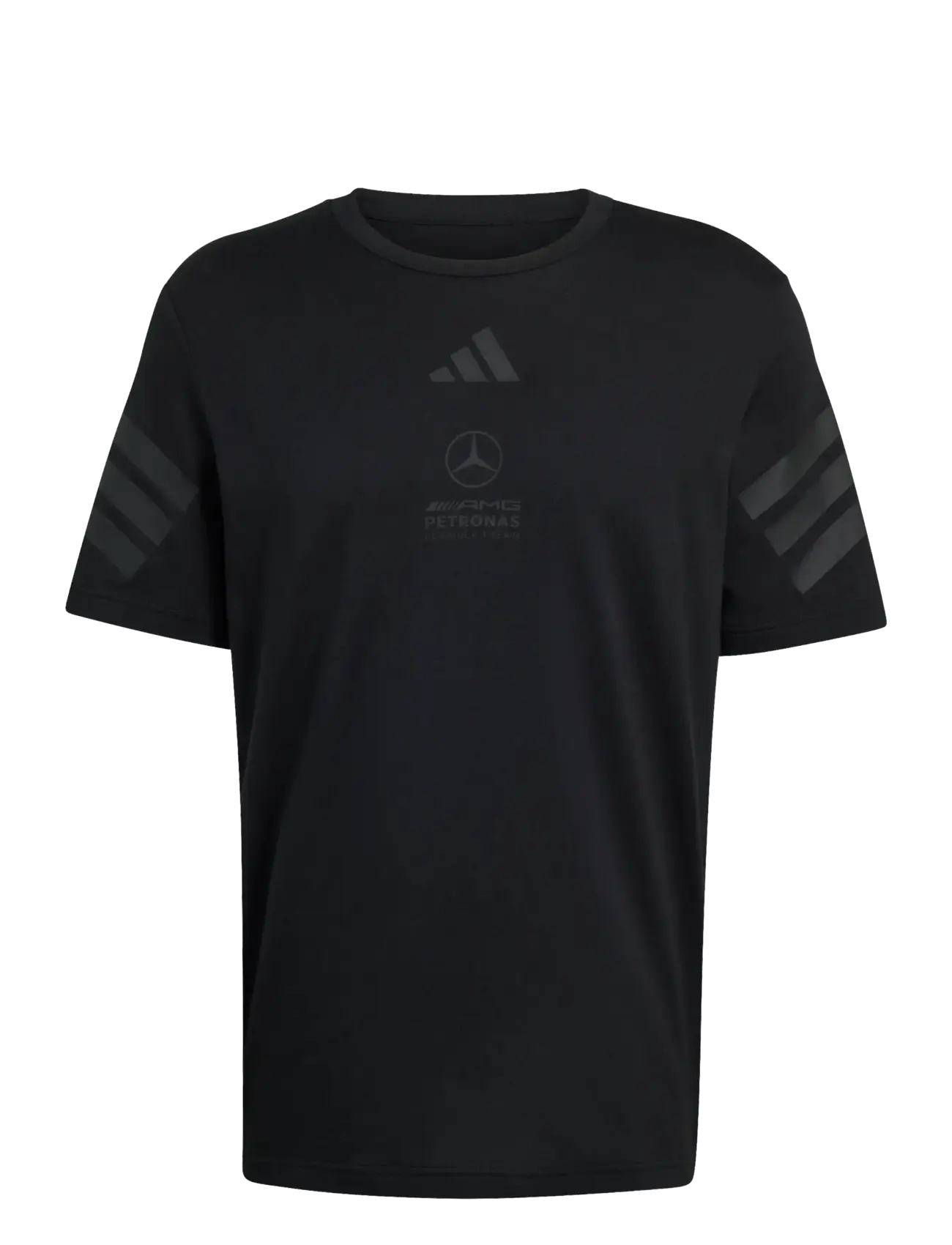 adidas Performance MER LOT TEE M - adidas Performance - BLACK / black