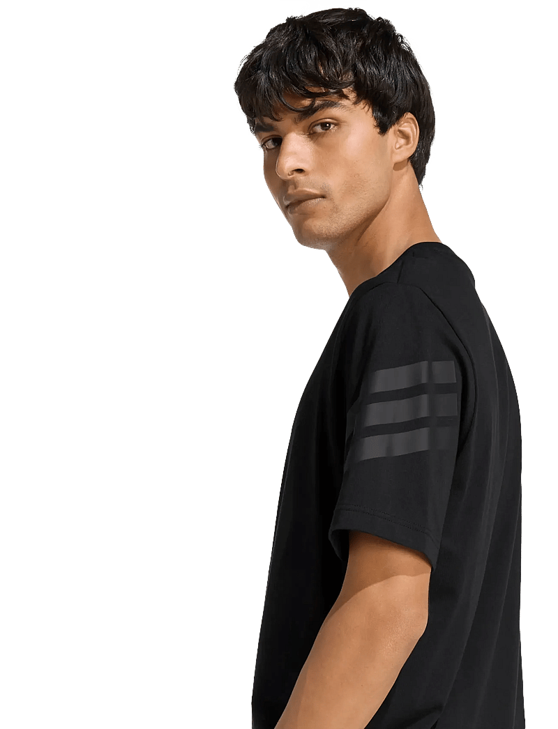 adidas Performance - MER LOT TEE M - topit & t-paidat - black - 4