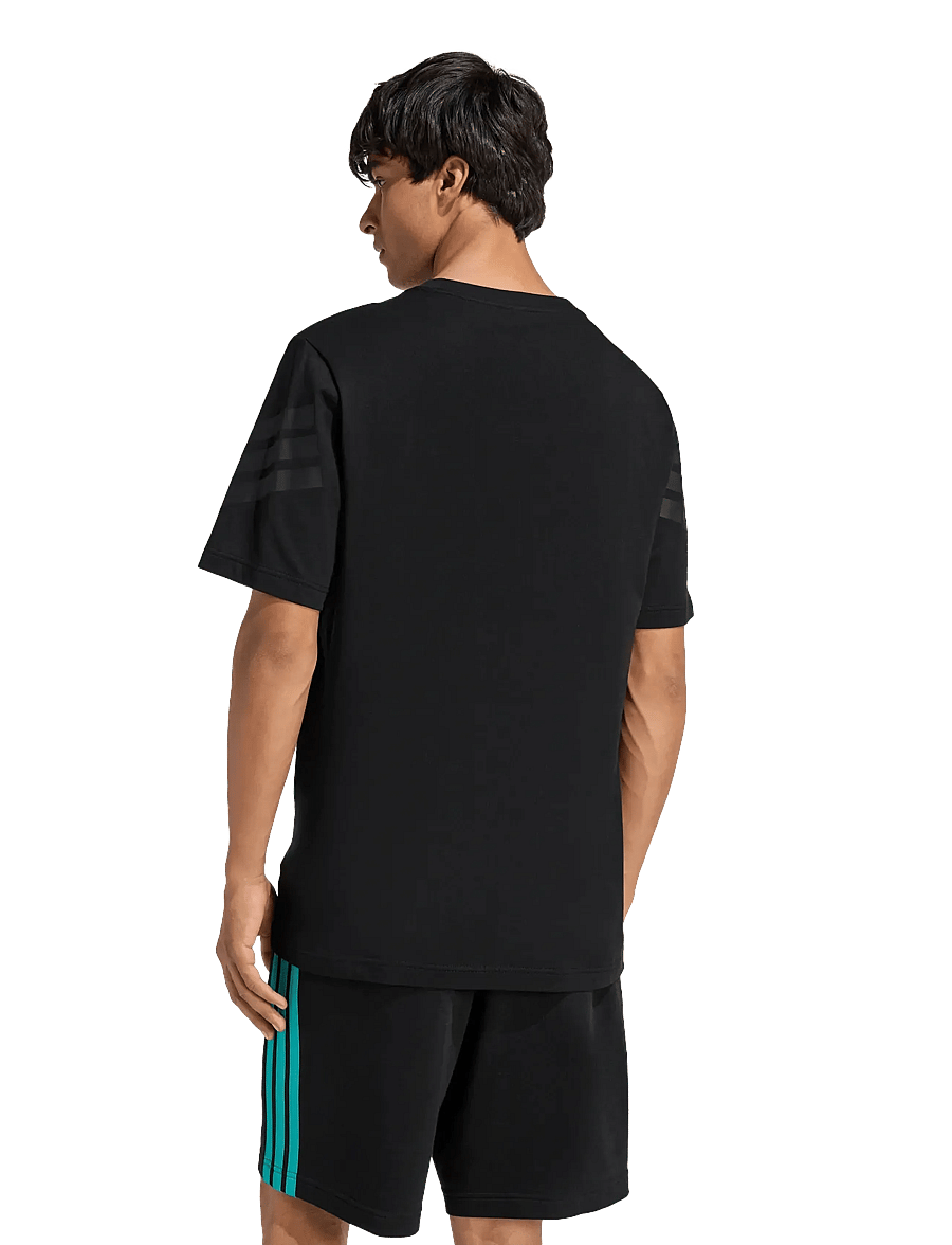 adidas Performance - MER LOT TEE M - topi un t-krekli - black - 5