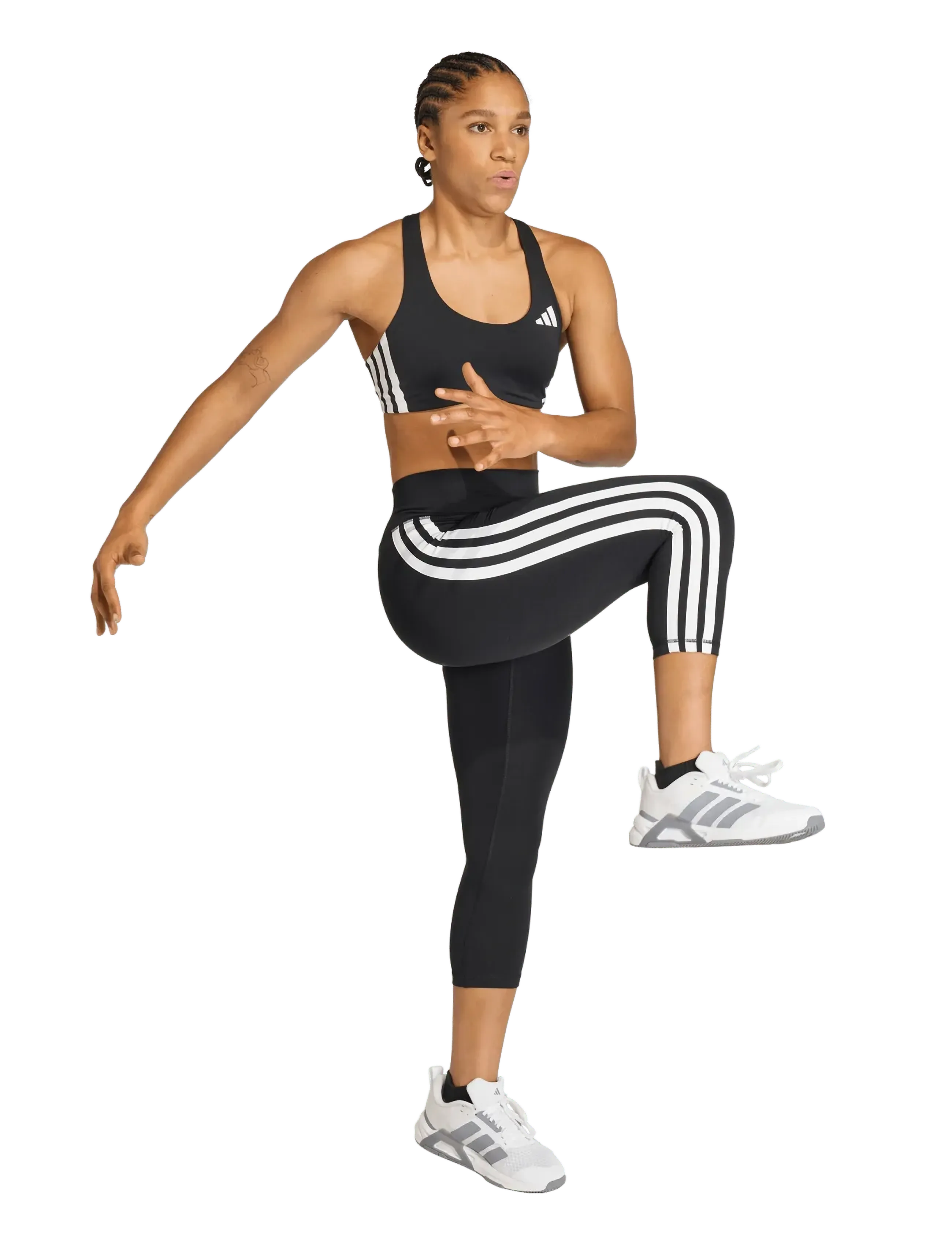 adidas Performance Opt Es 3S 3/4 L, L, Black