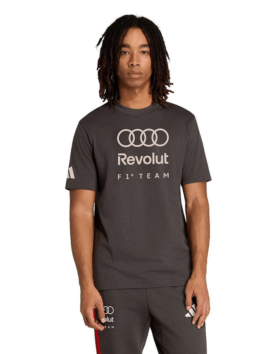 adidas Performance - Audi Revolut F1 Team DNA GFTEE M - tops & t-shirts - utiblk - 2