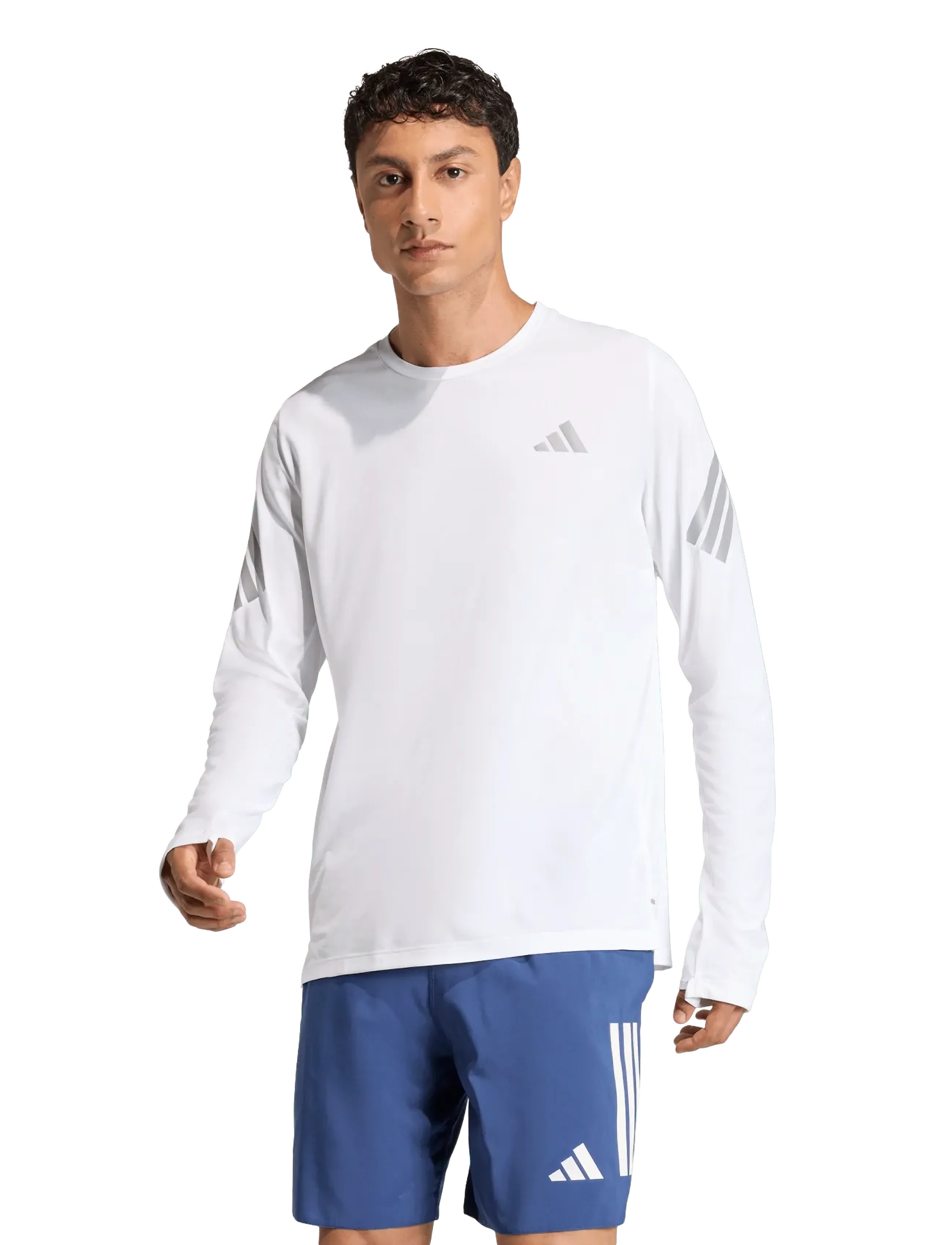 adidas Performance Adi365/// Ls M, L, White, Sport Overdele > Sport Long Sleeved Overdele, Herre