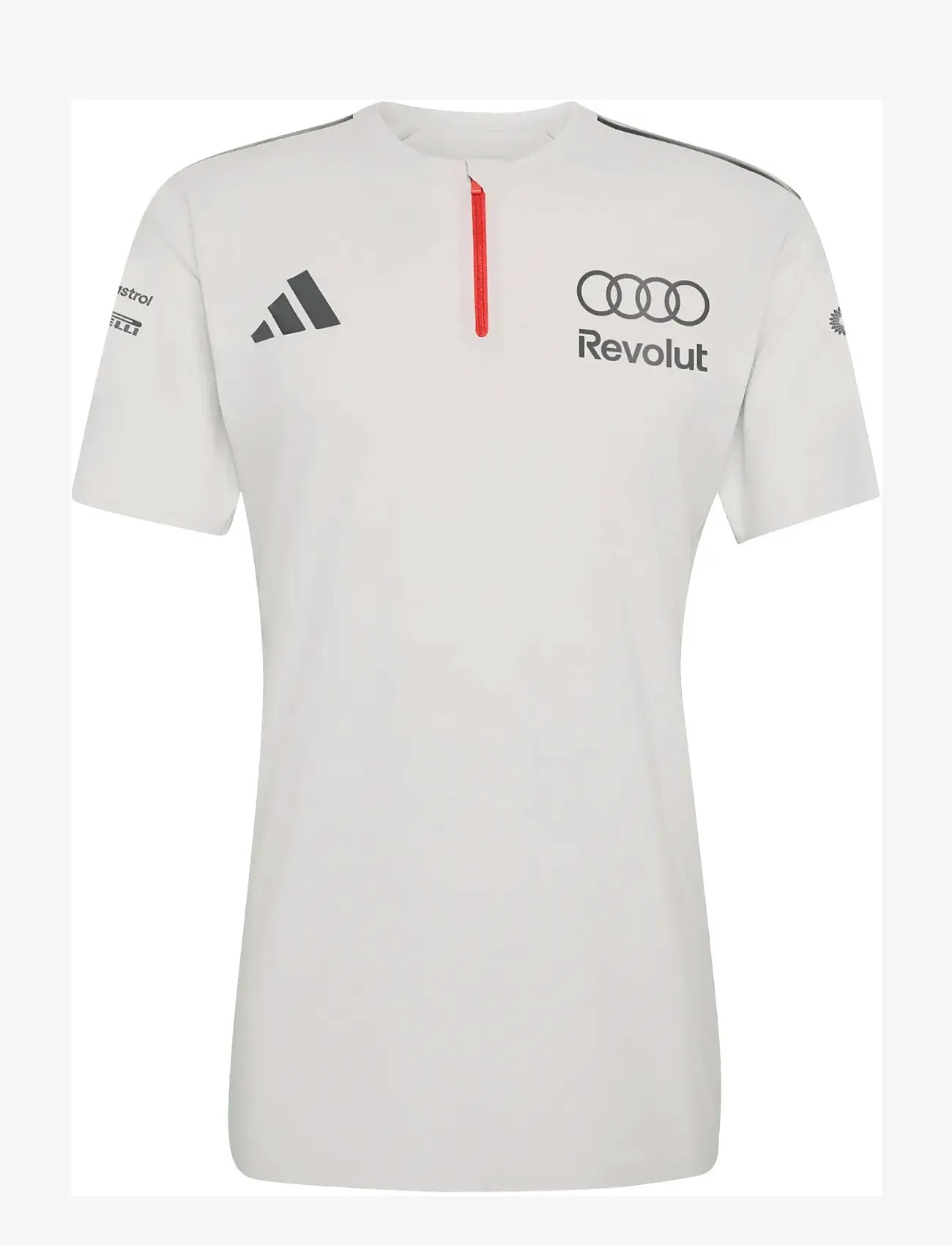 adidas Performance - AU EN POL SS M - t-shirts - chapea/ironmt - 1