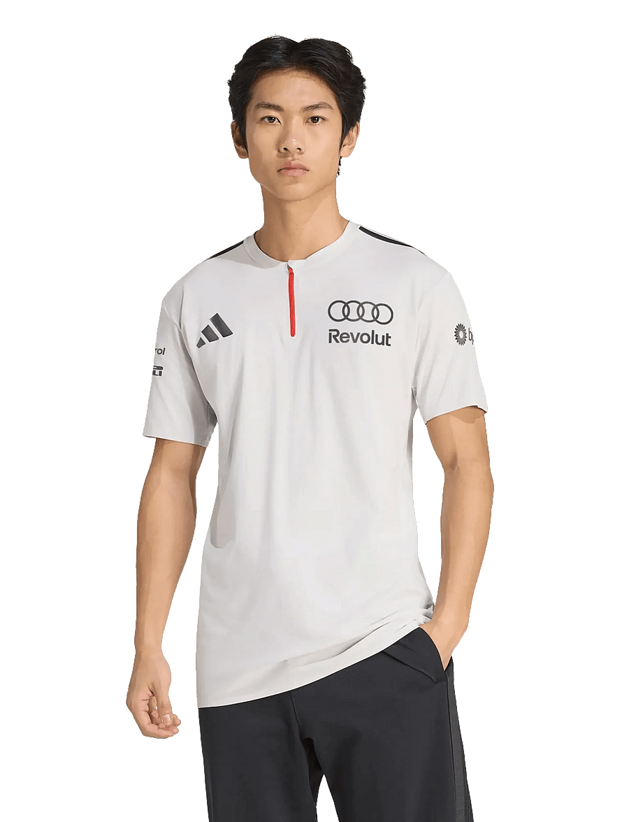 adidas Performance - AU EN POL SS M - tops & t-shirts - chapea/ironmt - 2