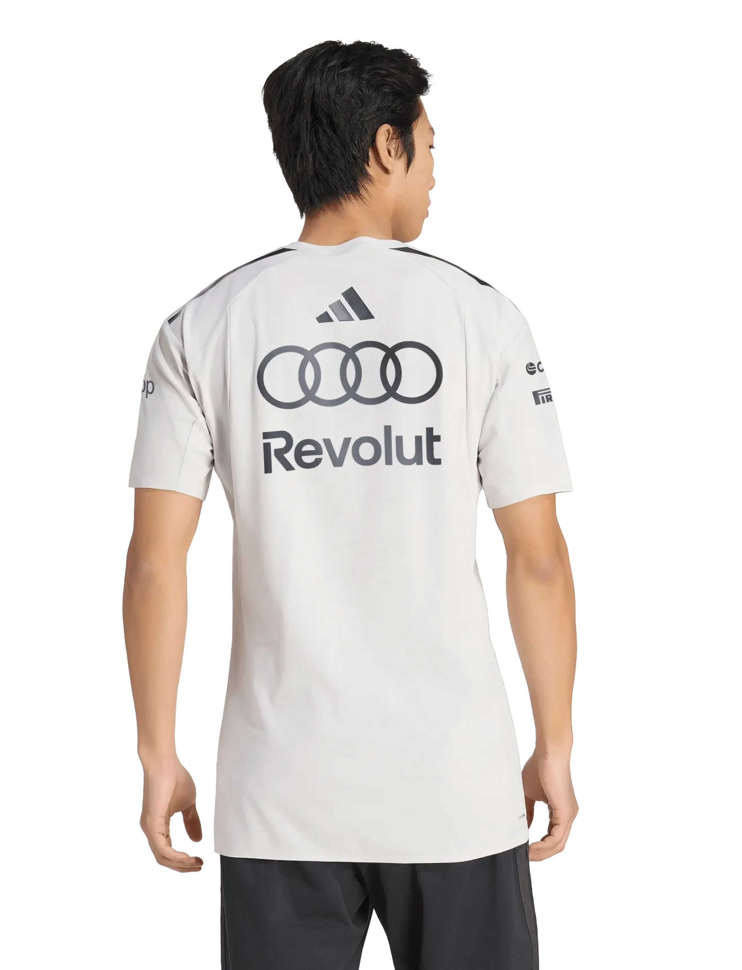adidas Performance - AU EN POL SS M - oberteile & t-shirts - chapea/ironmt - 5