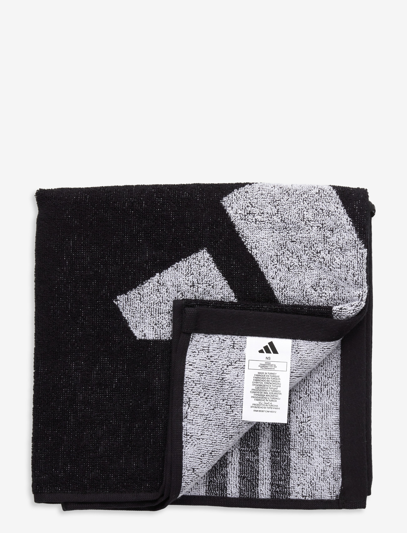 adidas Performance - PER TOWEL S - handtücher - black/white - 1